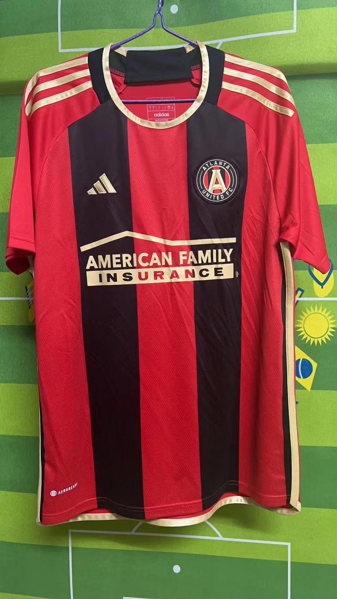 23/24 Atlanta United FC Home Jersey Fans Version - leoleo123123