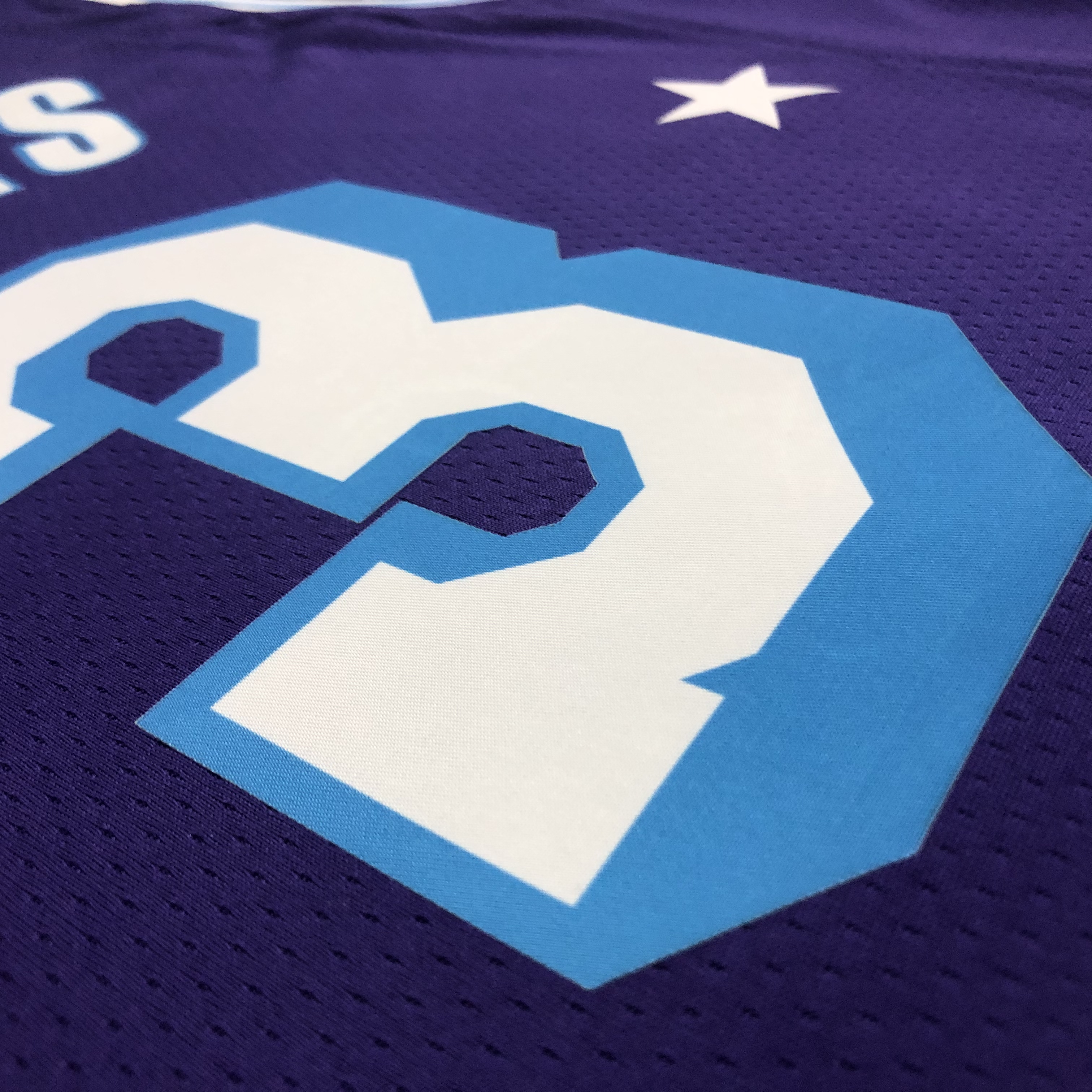 NBA Season 2022 75th Anniversary Los Angeles Lakers Purple Round Neck #3 DAVIS Jersey High Quality Name and Number Print - leoleo123123