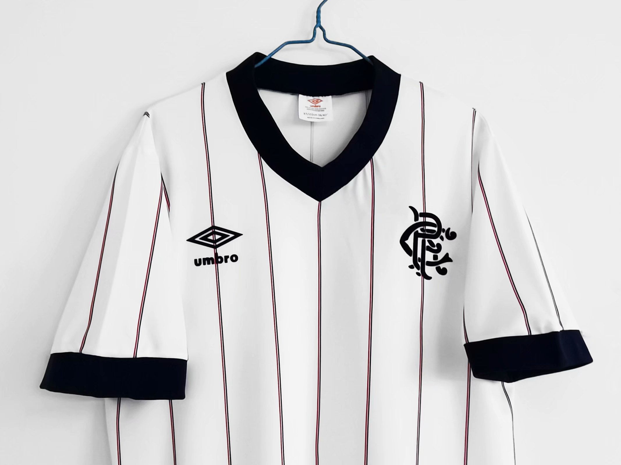 82-83 Rangers Away Retro Jersey Thai Quality - leoleo123123