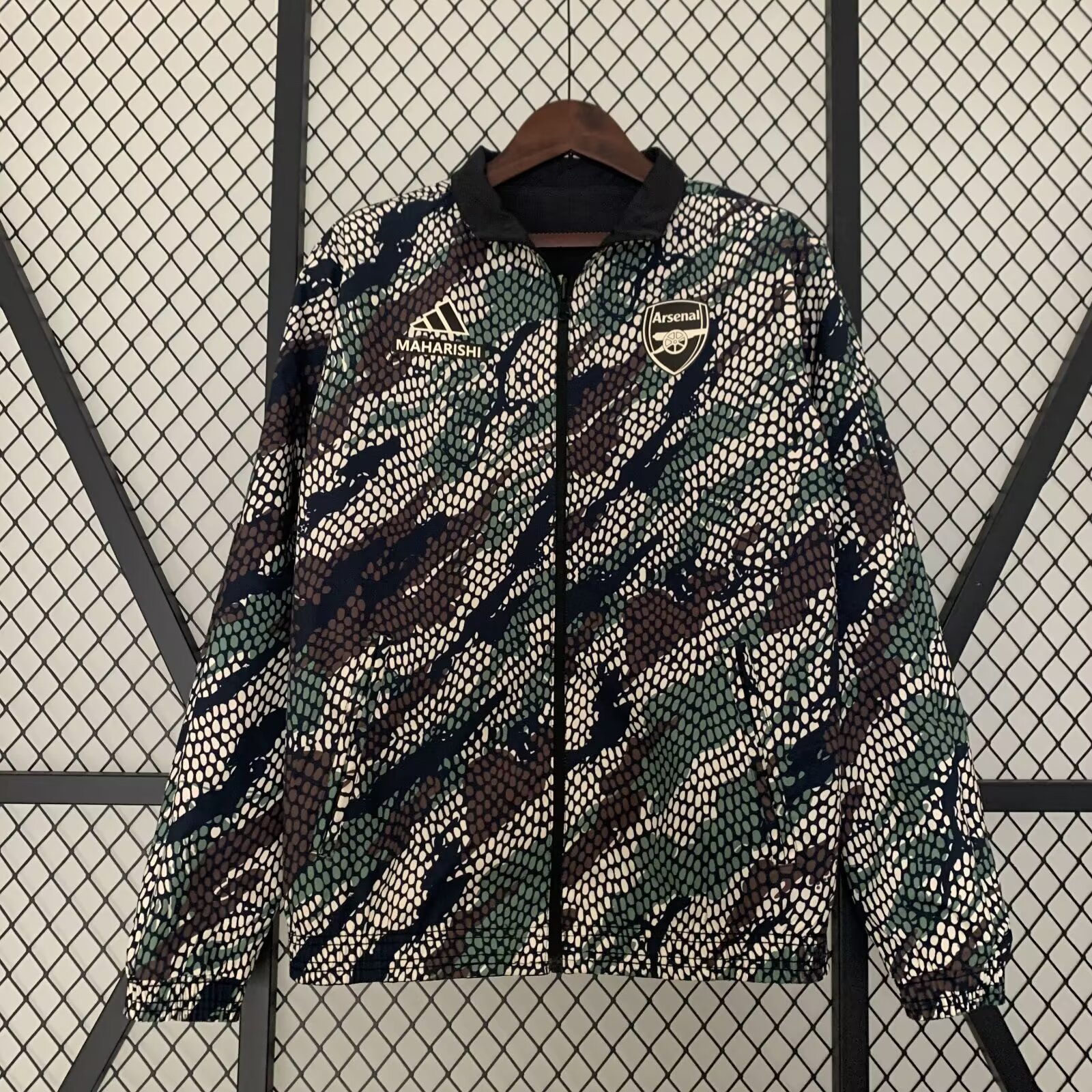 23/24 Arsenal Windbreaker Jacket two-sided Jacket Thai Quality - leoleo123123