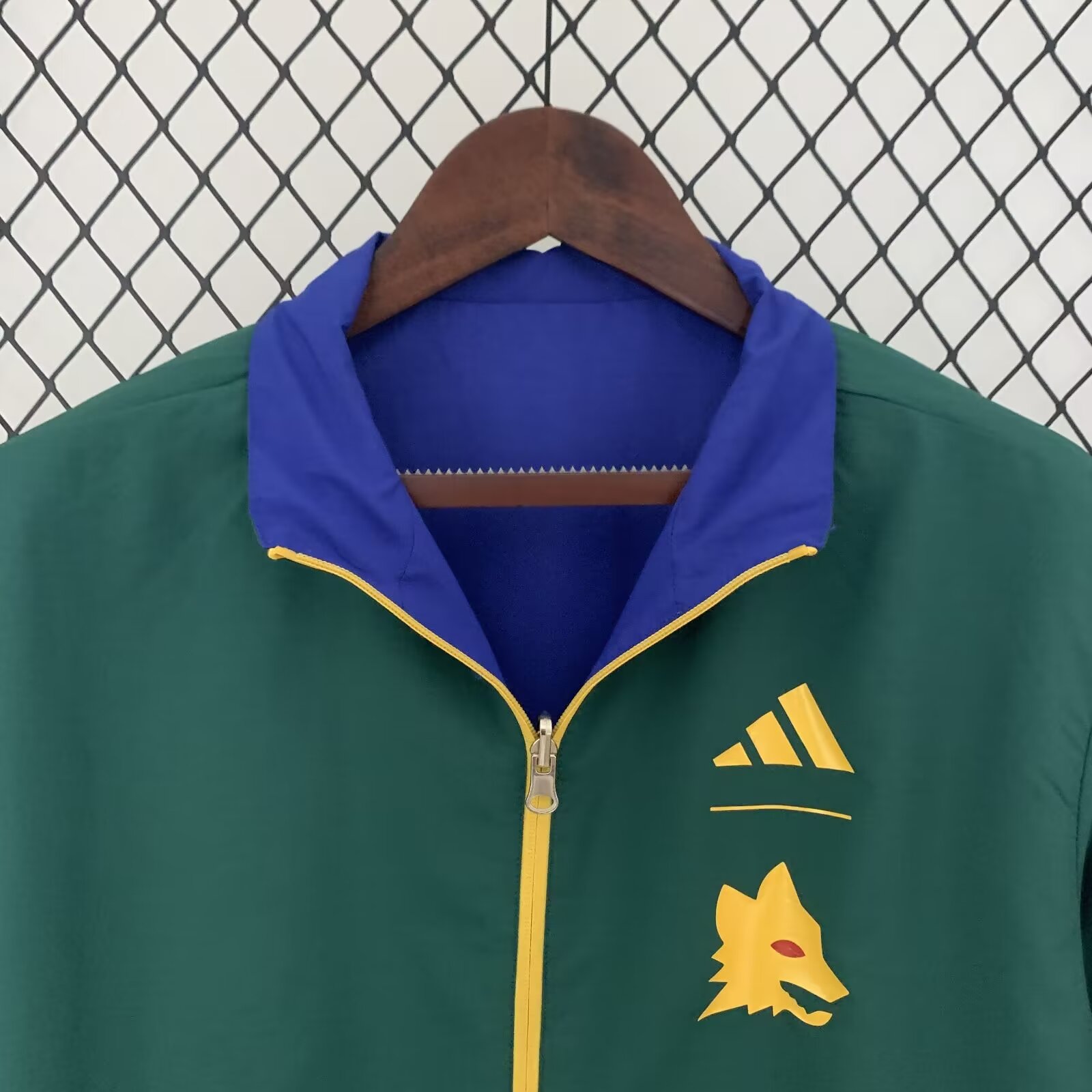 23/24 Roma Windbreaker Jacket two-sided Jacket Thai Quality - leoleo123123