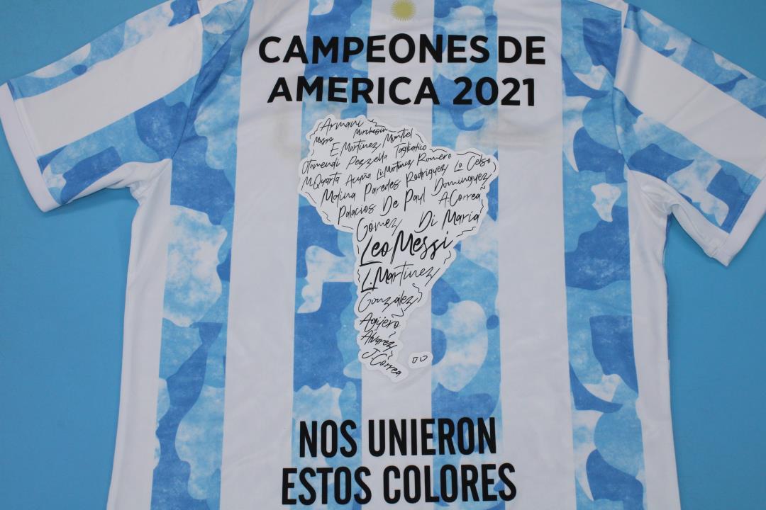 ARGENTINA 21 COPA AMERICAN CHAMPION VERSION - leoleo123123