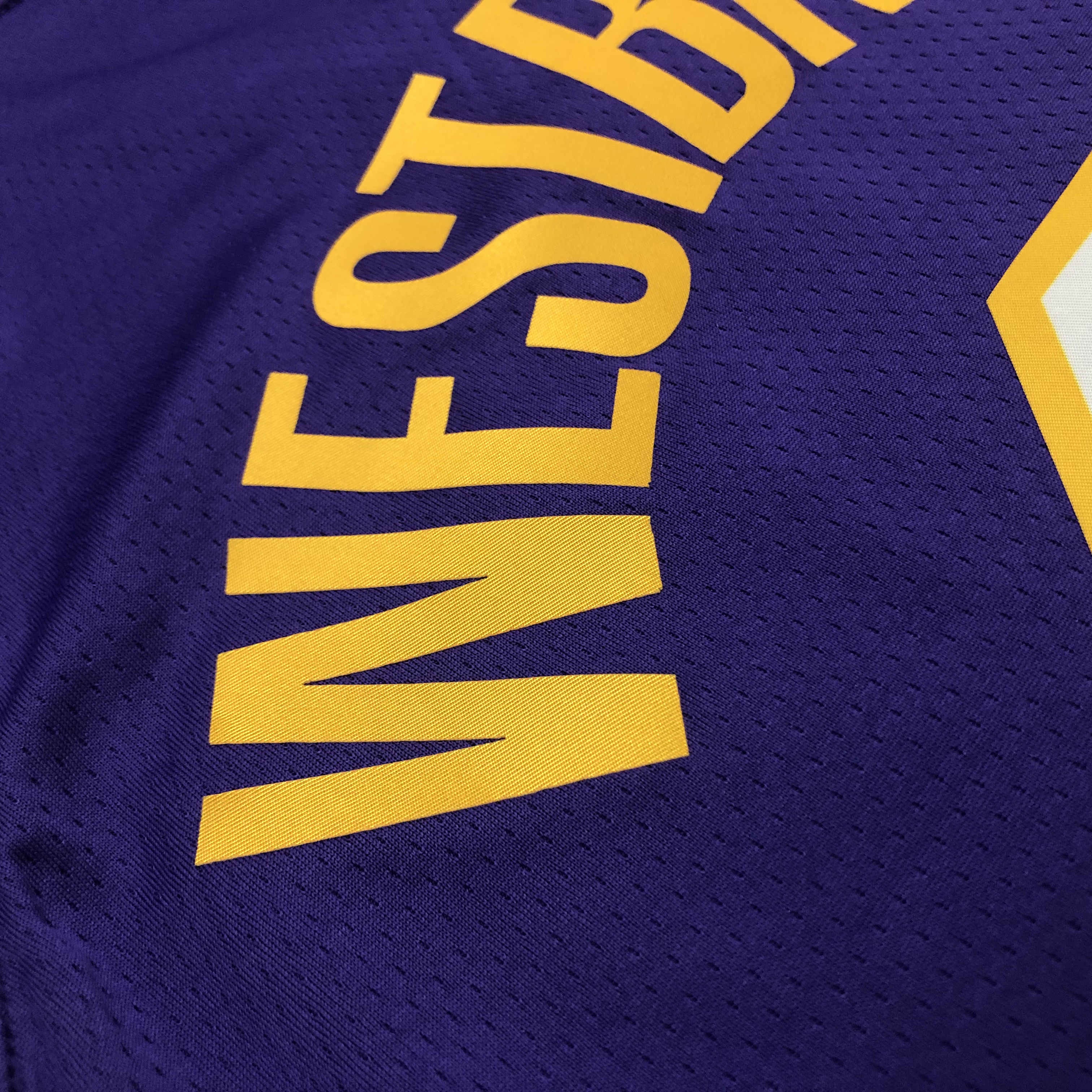 NBA Men Los Angeles Lakers Purple #0 WESTBROOK V-neck Jersey High Quality Name and Number Print - leoleo123123