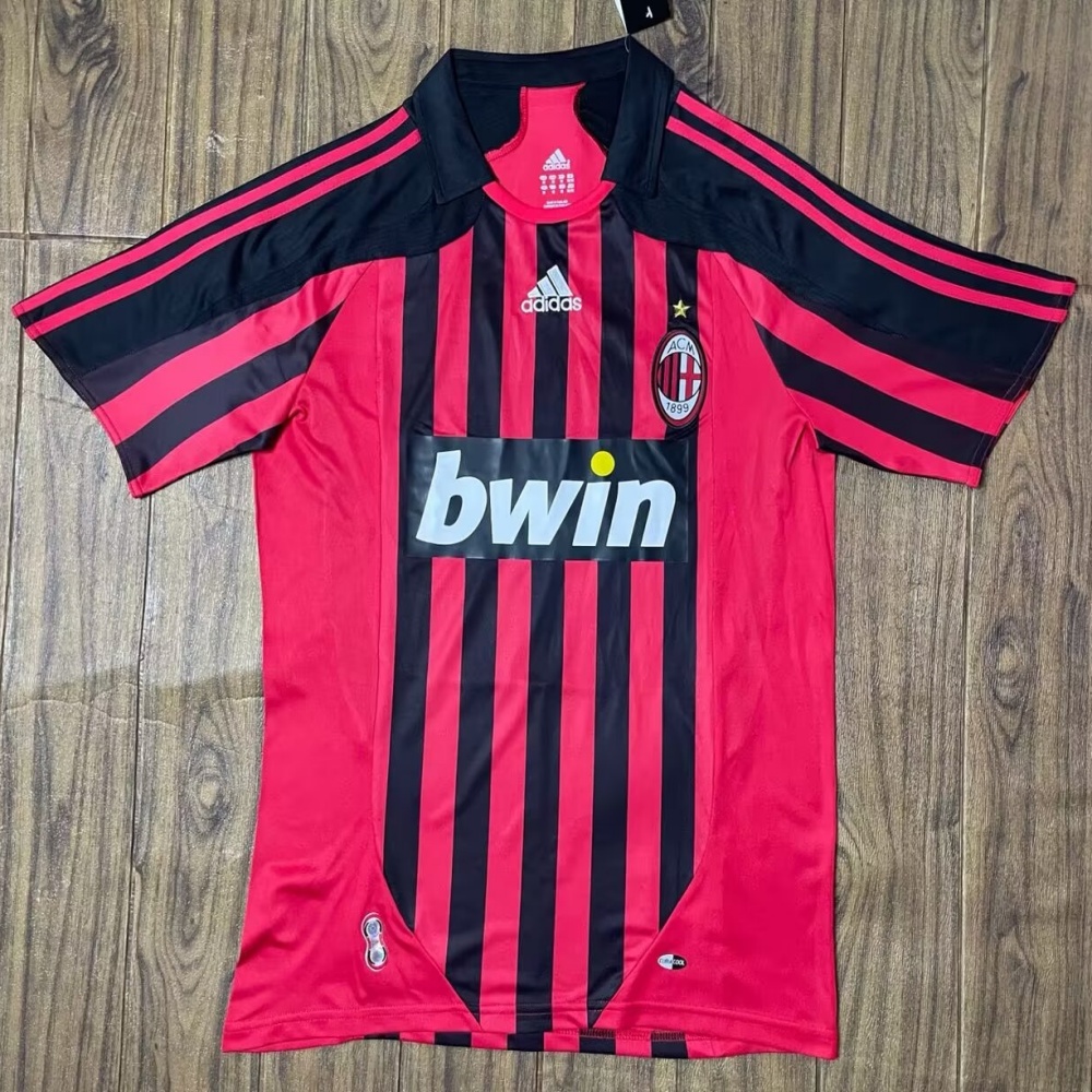 07/08 AC Milan Home Retro Jersey - leoleo123123