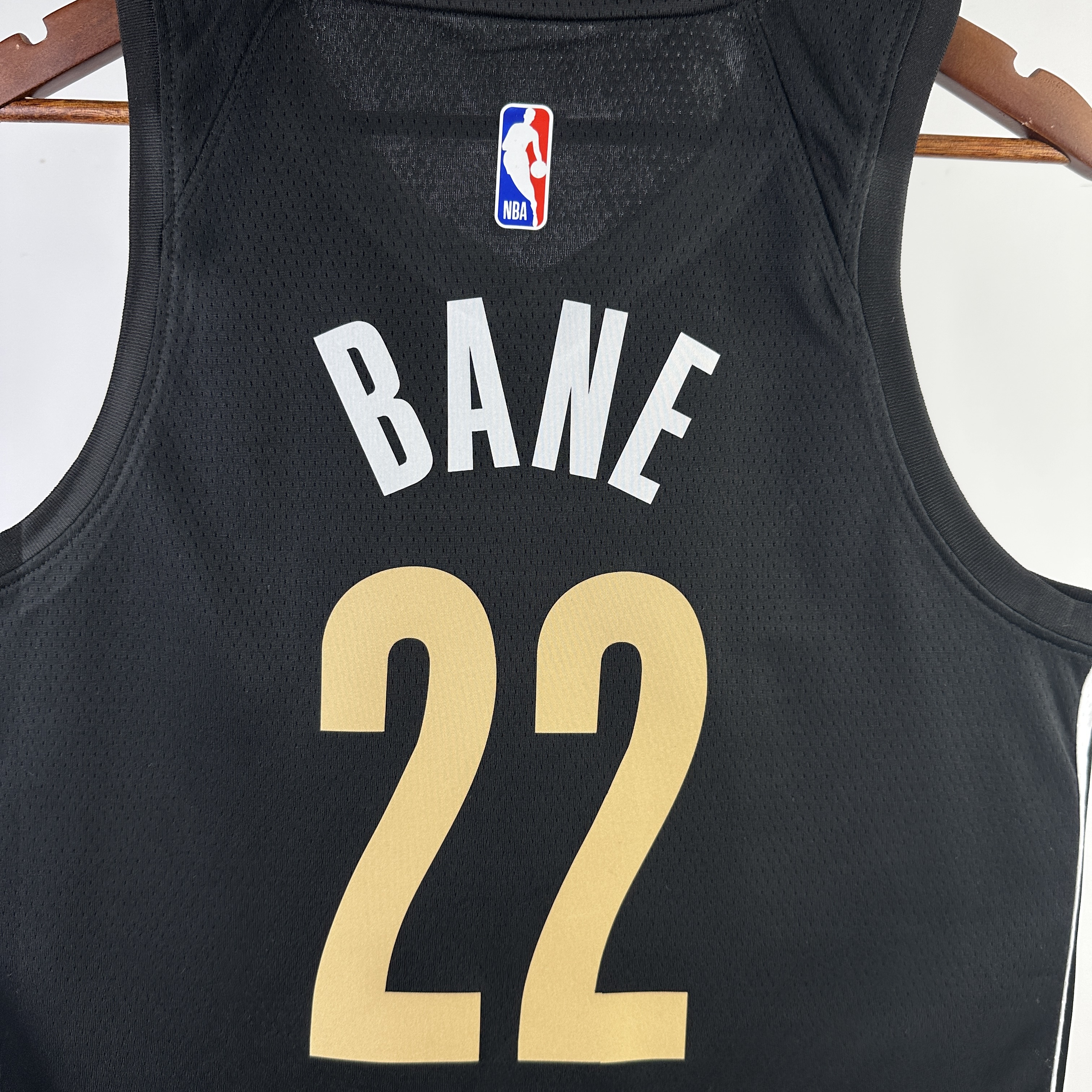 NBA Season 2024 Memphis Grizzlies Black City Eidtion #22 BANE Jersey High Quality Name and Number Print - leoleo123123