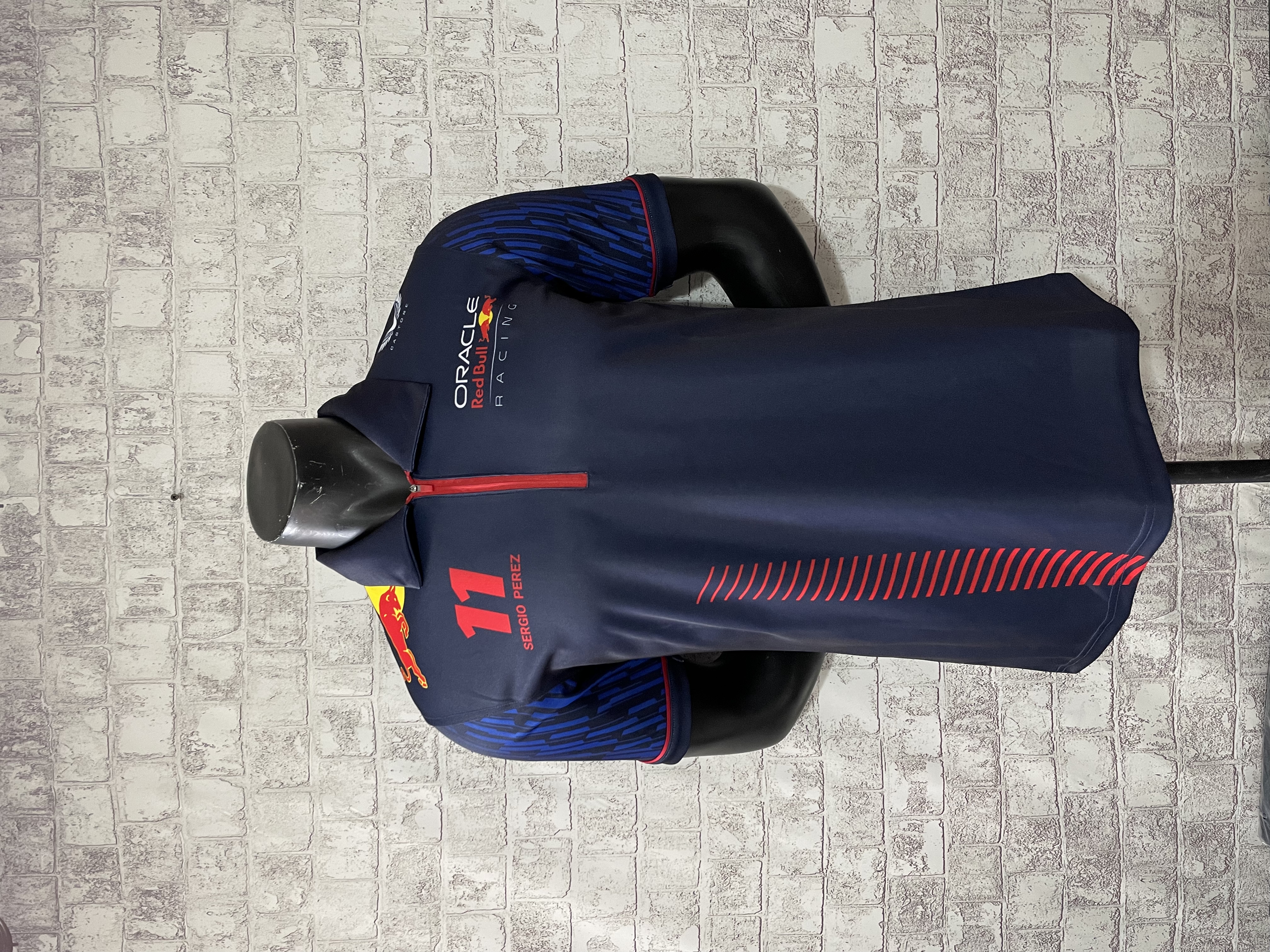 2023 Mercedes F1 Team POLO T-Shirt Dark Blue - leoleo123123
