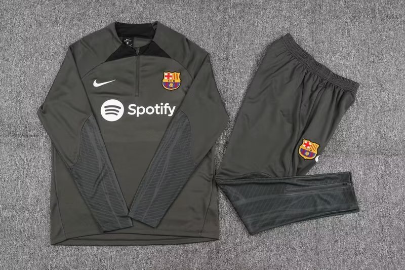 23/24 Barcelona blackish green Sweater Tracksuit Thai Quality - leoleo123123