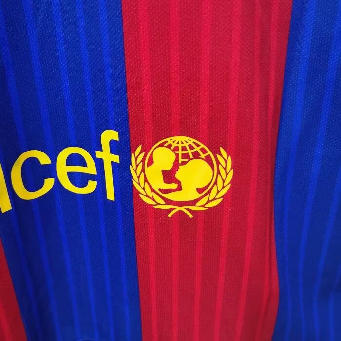16-17 Barcelona Home Retro Jersey - leoleo123123