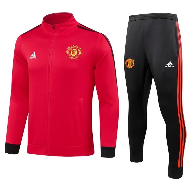 23/24 Man United Red Jacket Tracksuit Thai Quality - leoleo123123