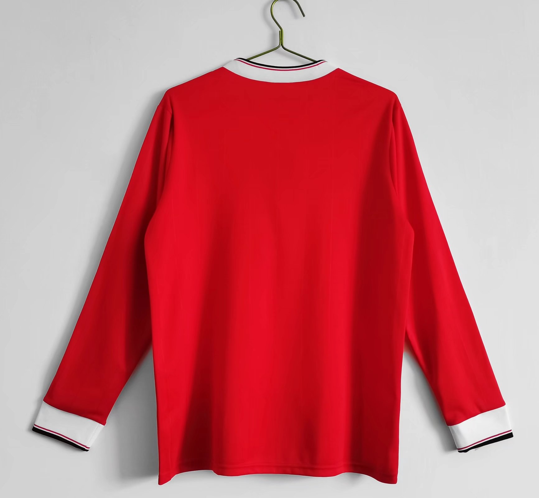 1983 Man United Home Long Sleeve Retro Jersey - leoleo123123
