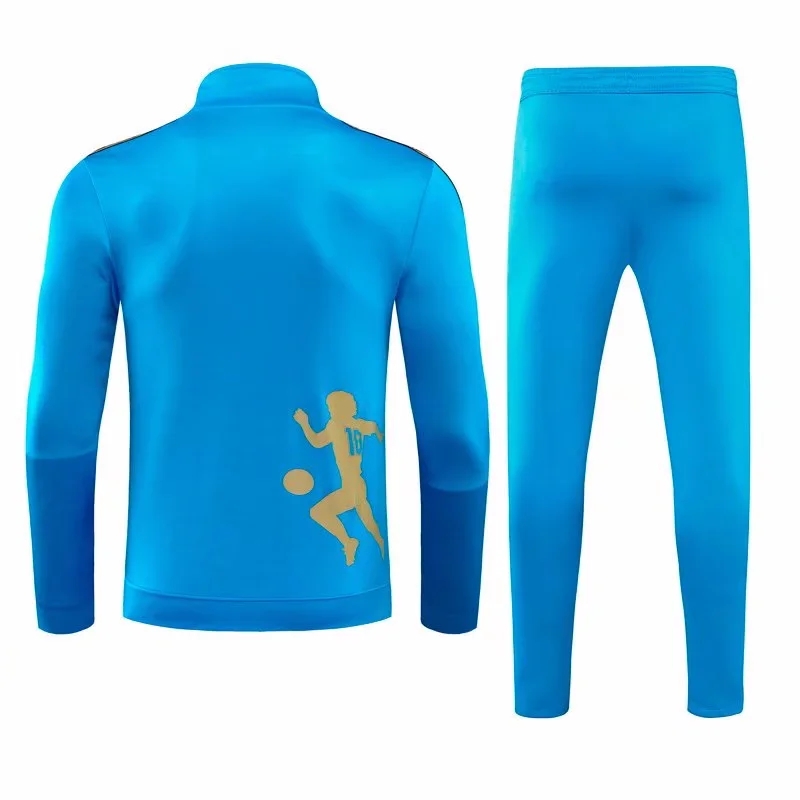 22-23 Napoli Blue Jacket Tracksuit Thai Quality - leoleo123123