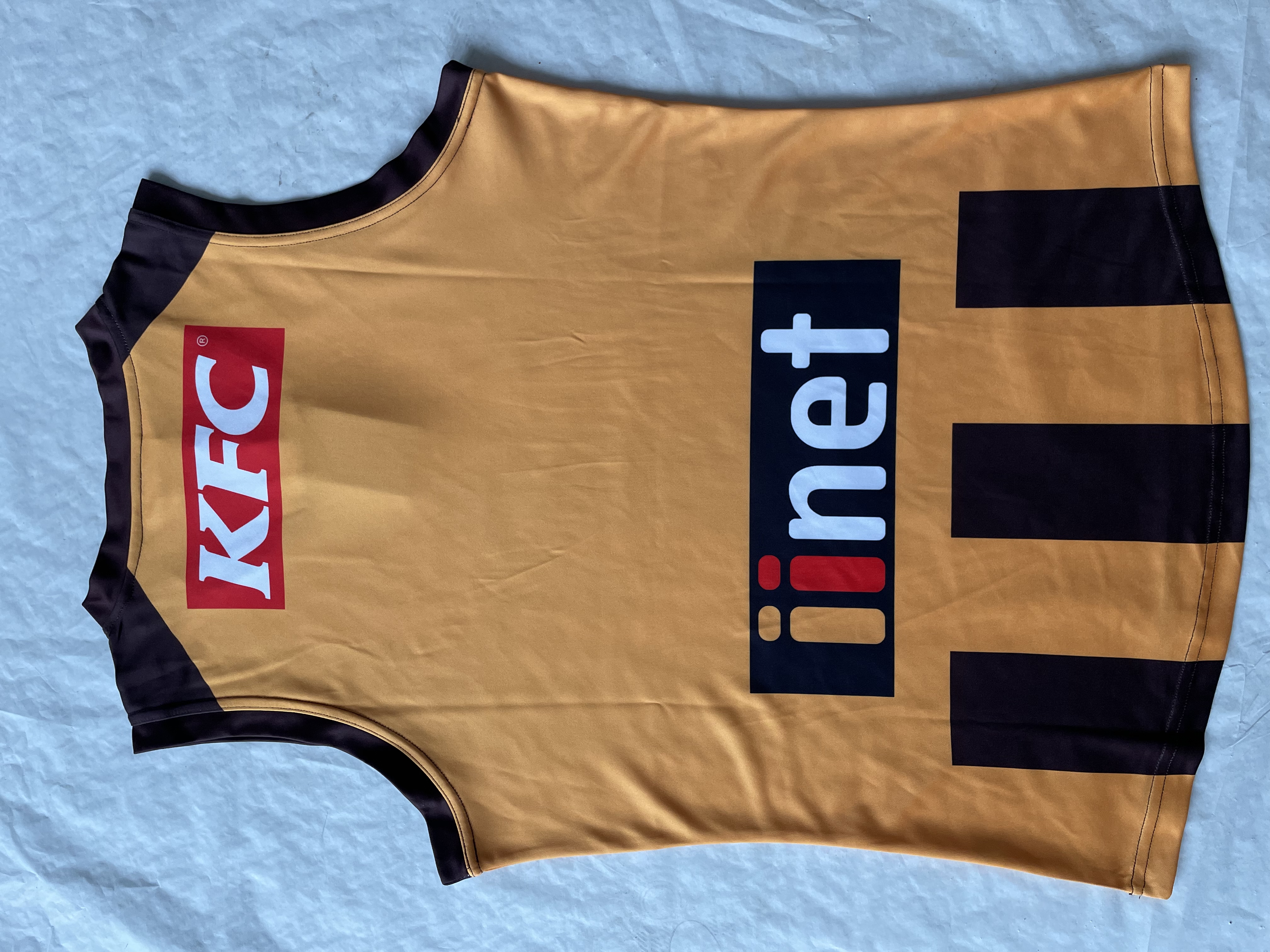 Rugby 2023 Hawthorn Hawks Yellow Vest High Quality - leoleo123123