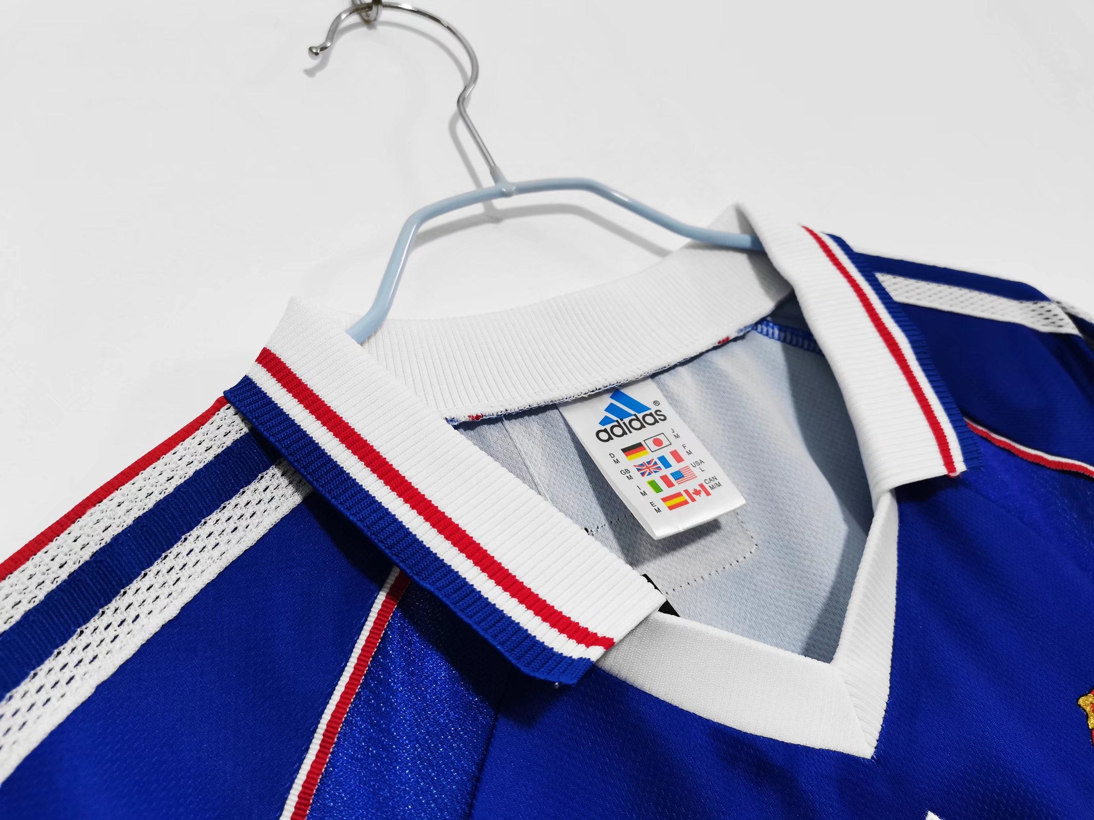 1998 France Home Retro Jersey With Final Letter - leoleo123123