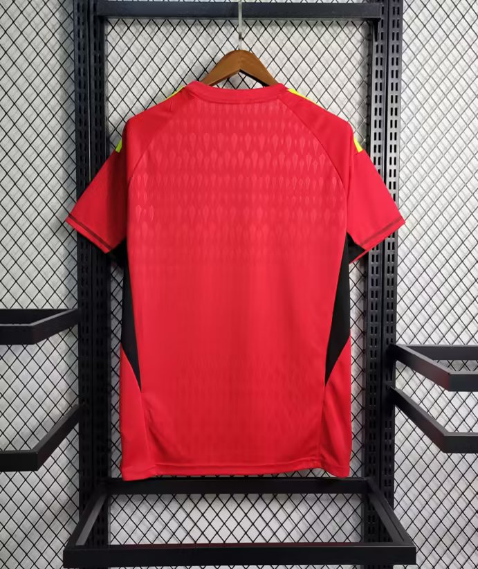 22/23 Argentina Goalkeeper Red Jersey With 3 Stars Fans Version - leoleo123123
