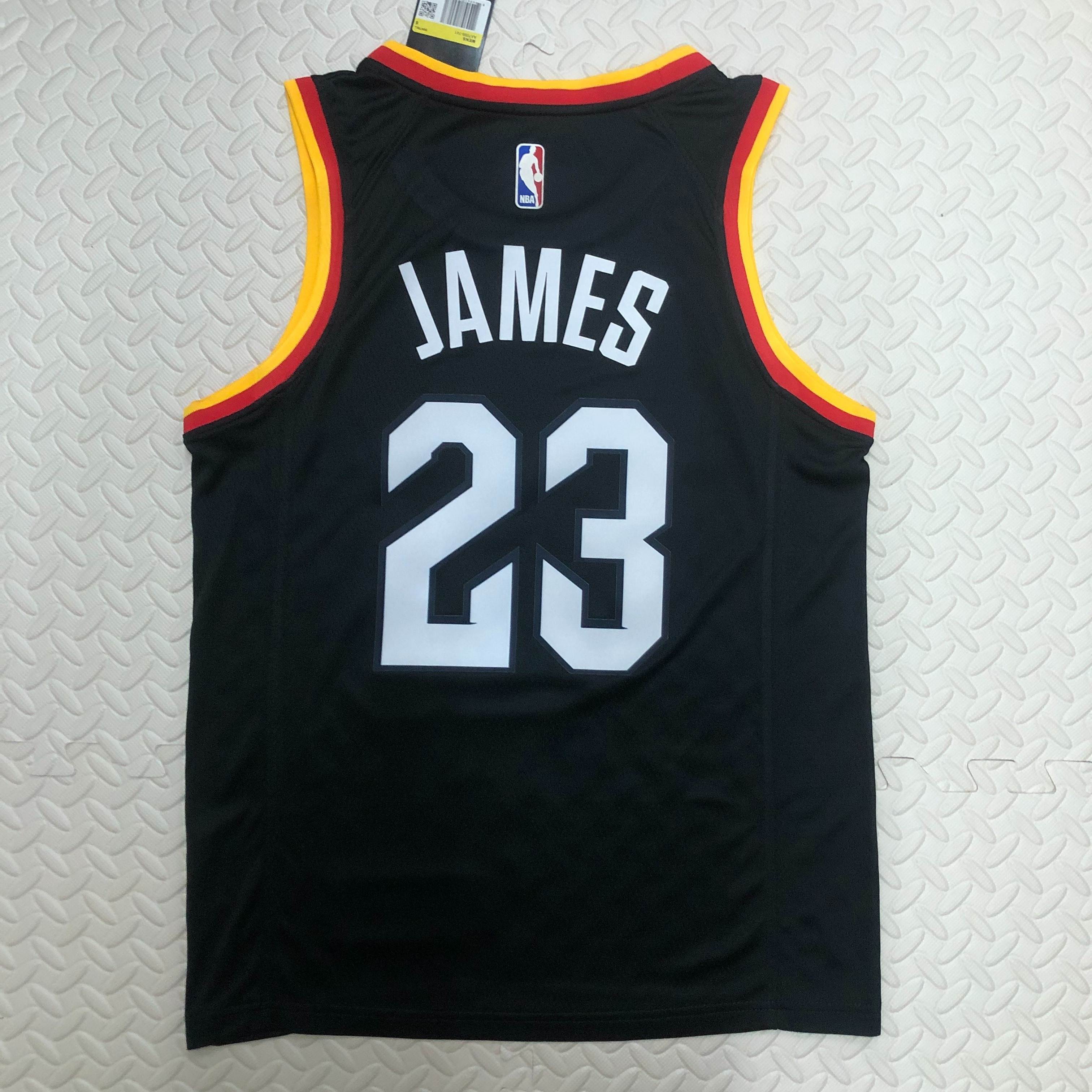 NBA Season 2021 Men Cleveland Cavaliers Black #23 JAMES Jersey High Quality Name and Number Print - leoleo123123