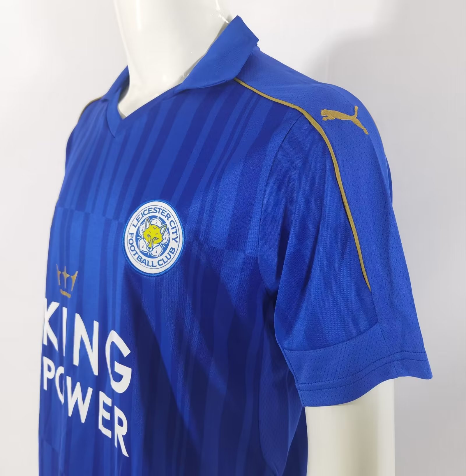 16/17 Leicester Home Retro Jersey Fans Version - leoleo123123