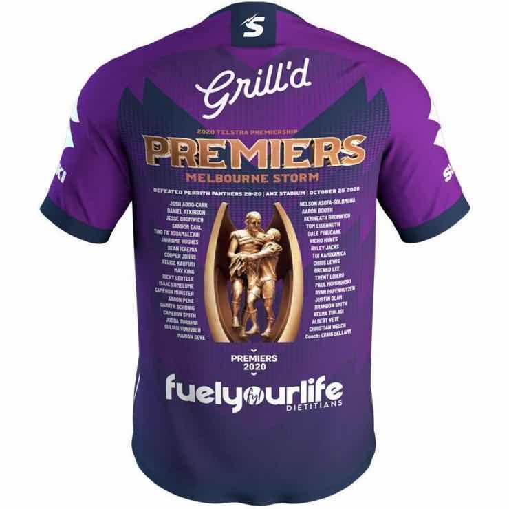 Rugby 2020-2021 Melbourne Storm Champion Rugby Jersey High Quality - leoleo123123