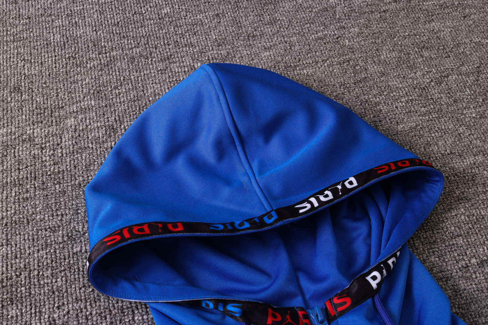 20-21 PSG Jordan Blue Jacket Tracksuit with Cap Thai Quality - leoleo123123