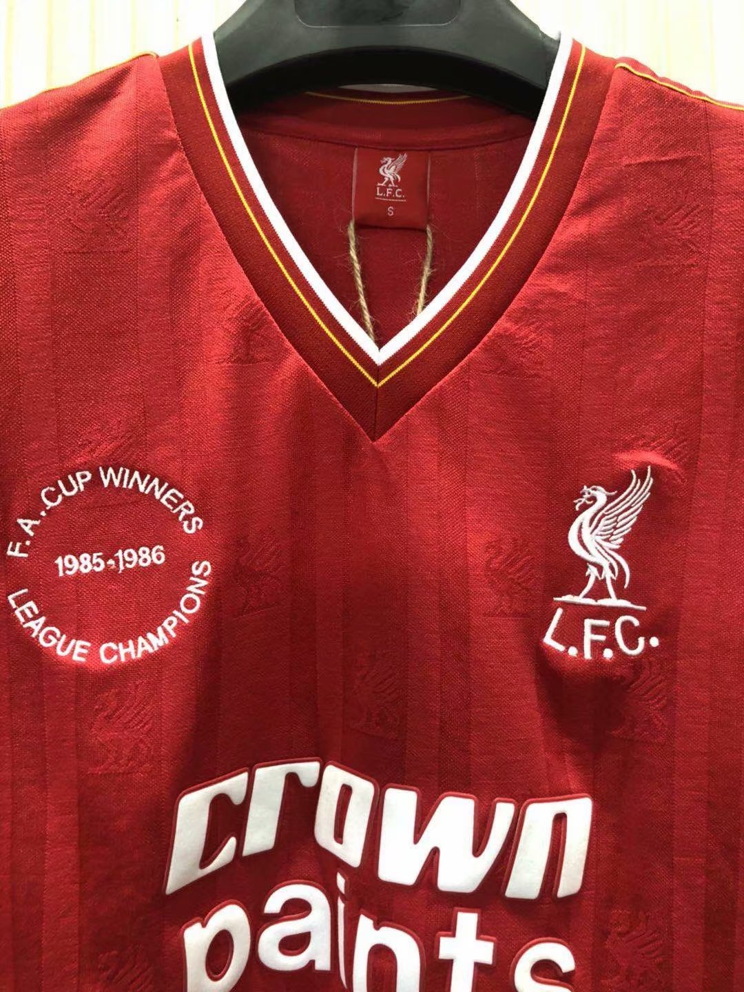85-86 Liverpool Home Retro Jersey - leoleo123123