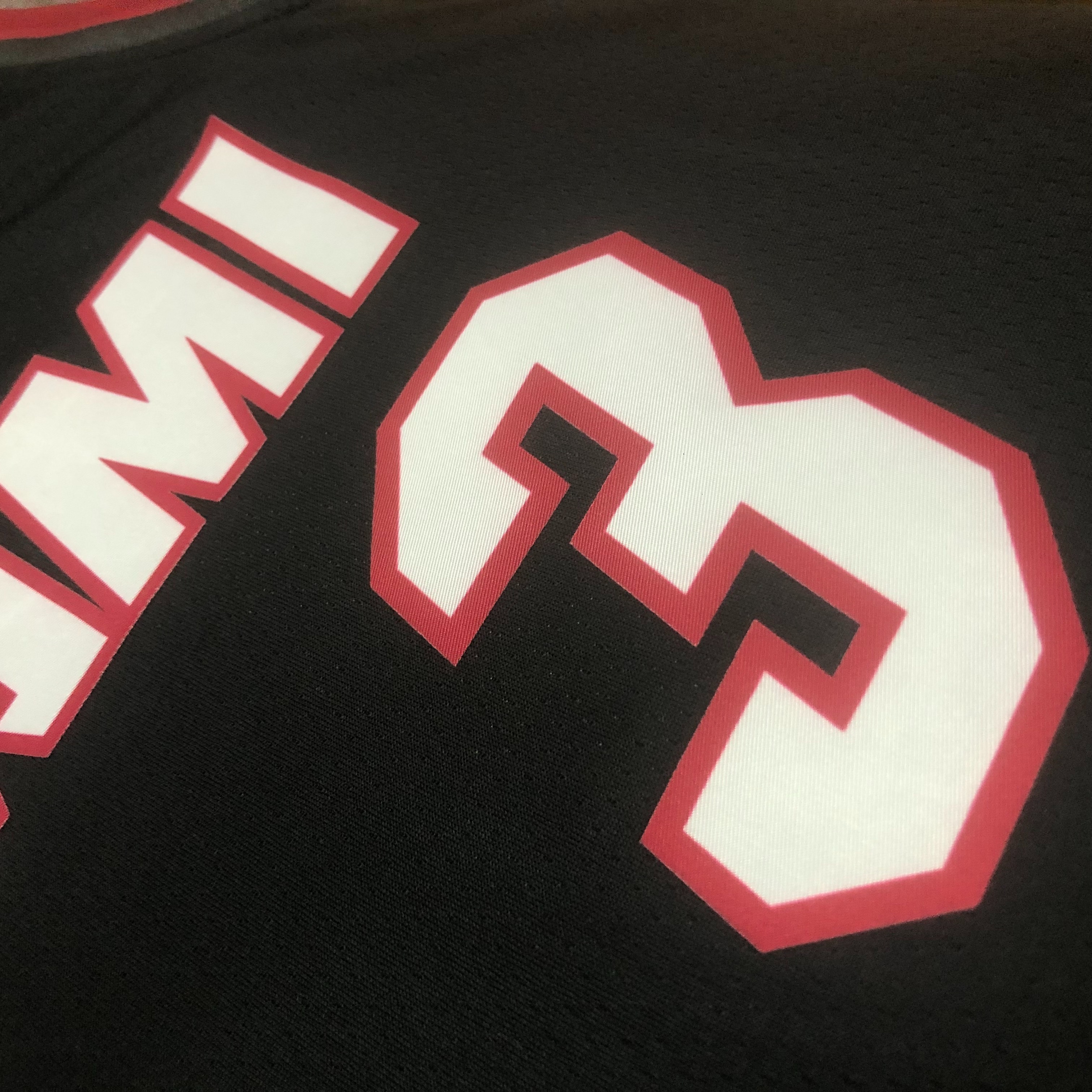 NBA Men Season 2023 Miami Heat Black #3 WADE Jersey High Quality Name and Number Print - leoleo123123