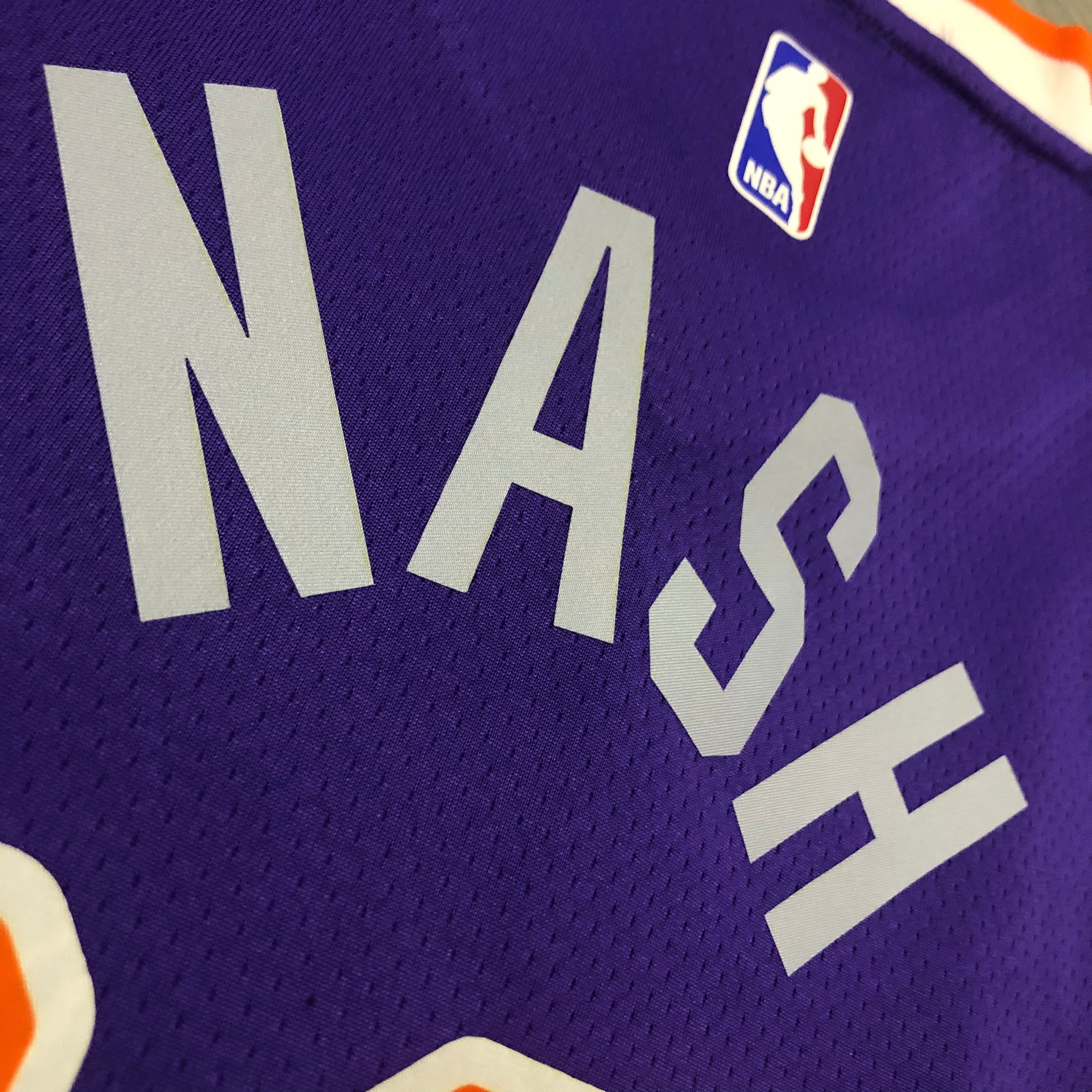 NBA Men Phoenix Suns Purple #13 NASH Jersey High Quality Name and Number Print - leoleo123123