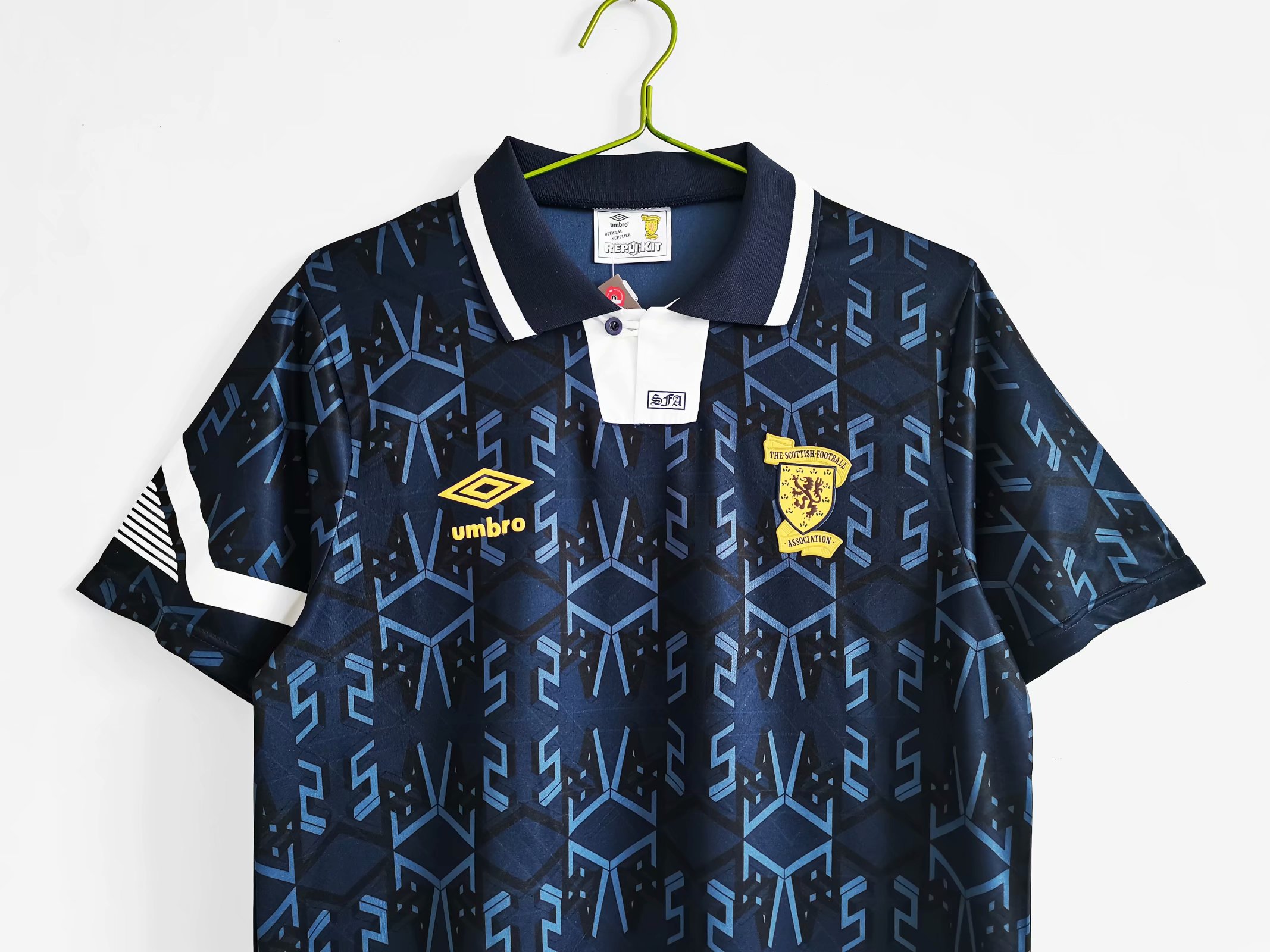 92/93 Scotland Home Retro Jersey - leoleo123123