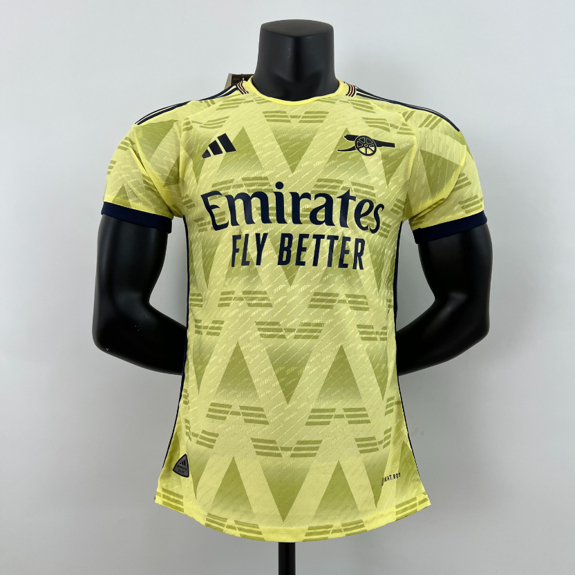 23/24 Arsenal Away Yellow Jersey Player Version 1:1 Quality - leoleo123123