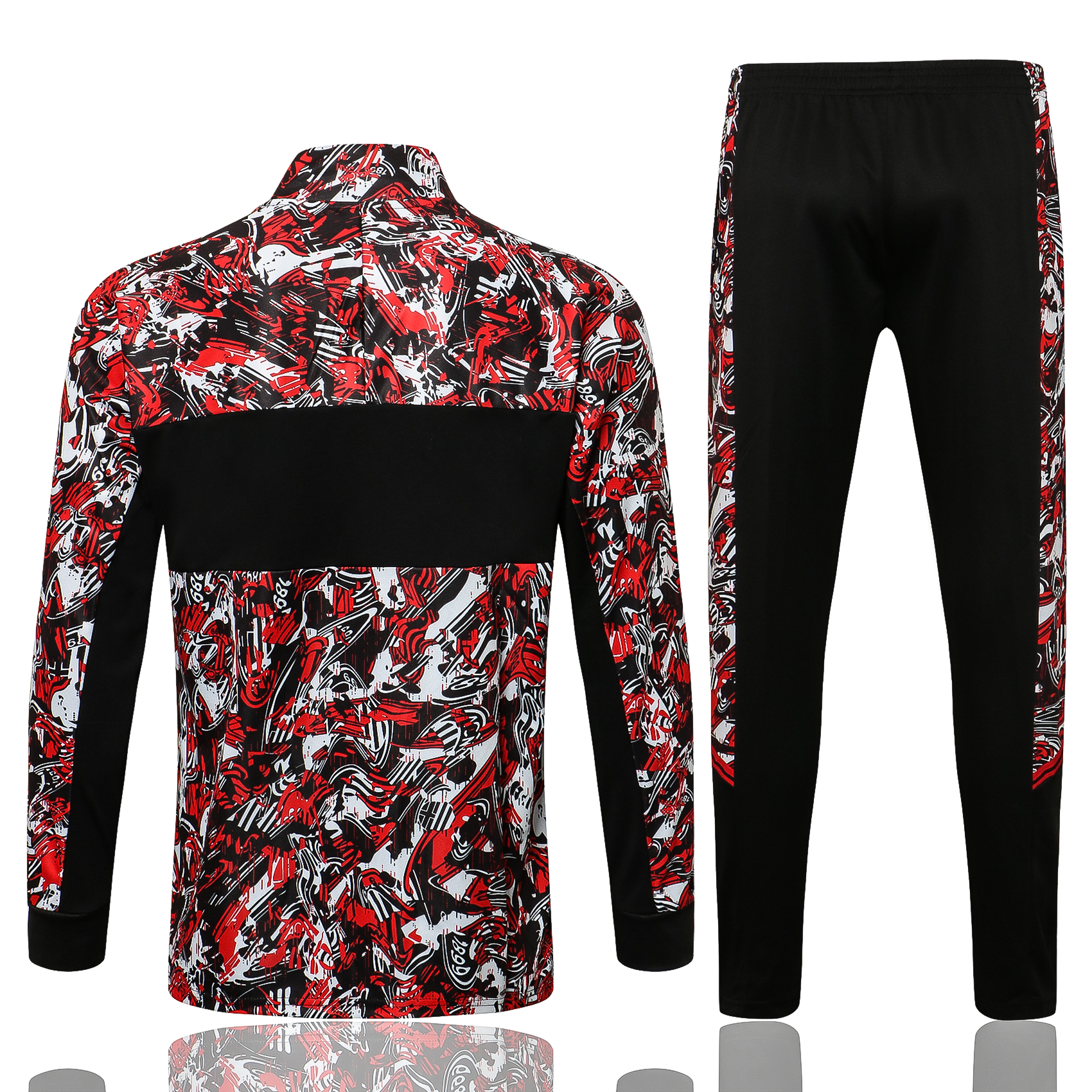 21-22 Ac Milan Red Jacket Tracksuit Thai Quality - leoleo123123