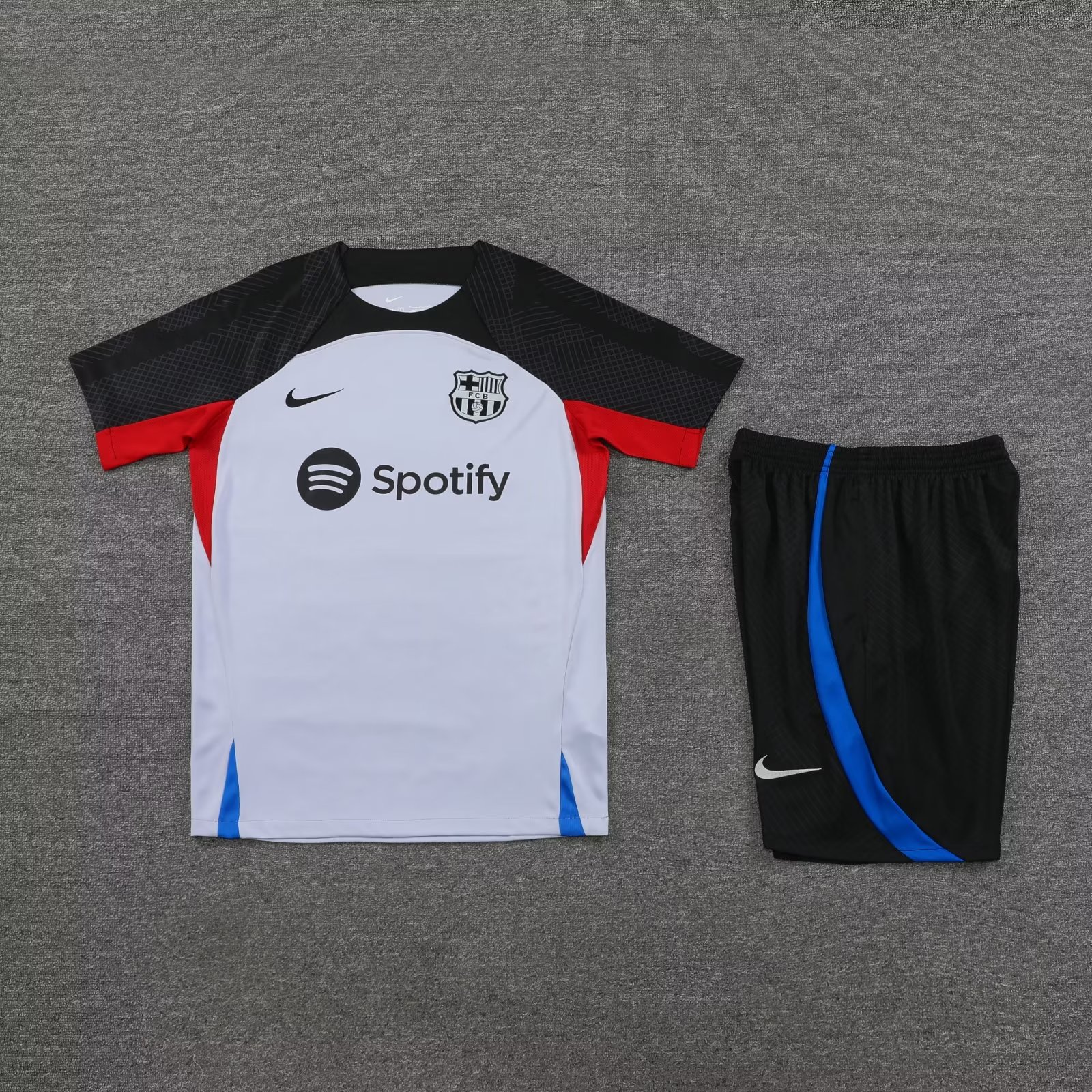 23/24 Barcelona Grey Training Set Jersey - leoleo123123