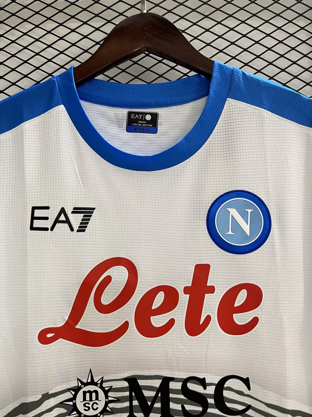 Maradona Napoli White Jersey Fan Version Thai Quality - leoleo123123