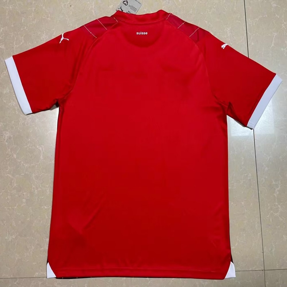 23/24 Switzeland Home Soccer Jersey Fans Version - leoleo123123