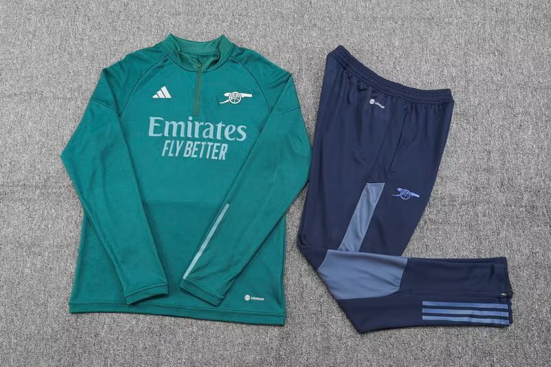 23/24 Arsenal Green Sweater Tracksuit Thai Quality - leoleo123123