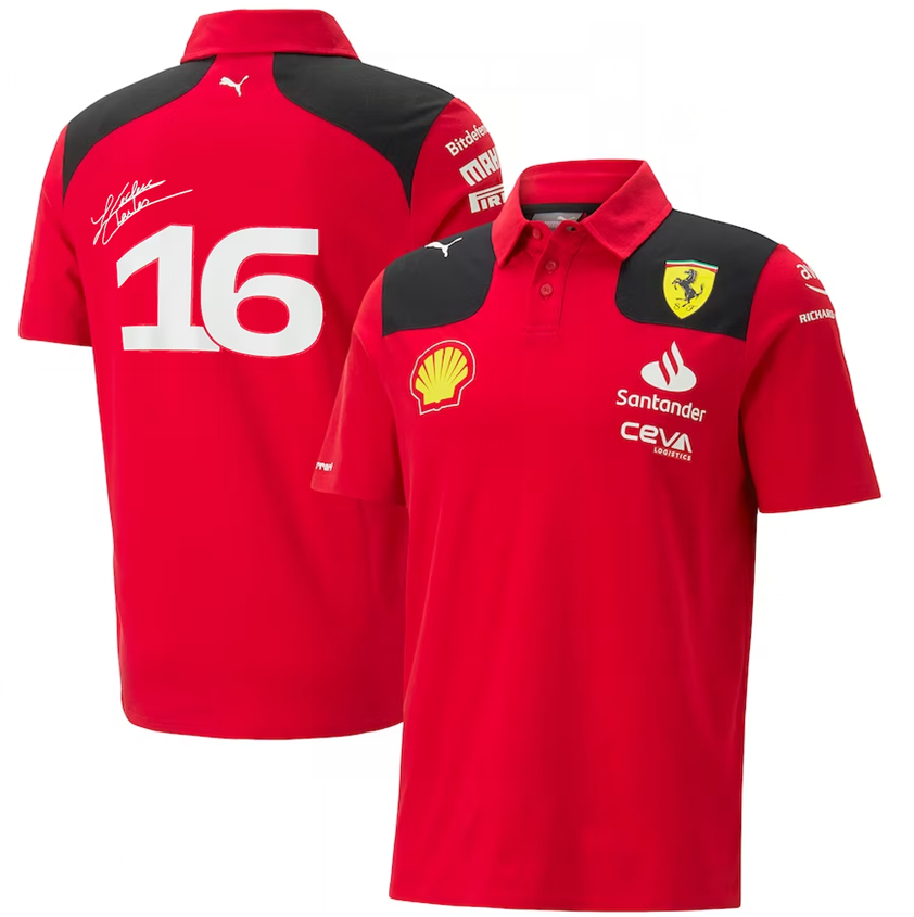 2023 Ferrari F1 Team POLO T-Shirt - leoleo123123