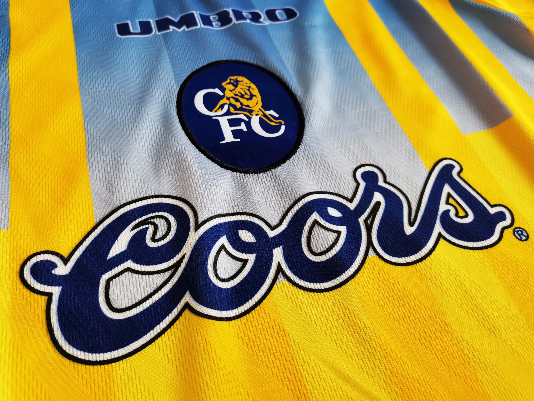 95-97 Chelsea Away Retro Jersey - leoleo123123