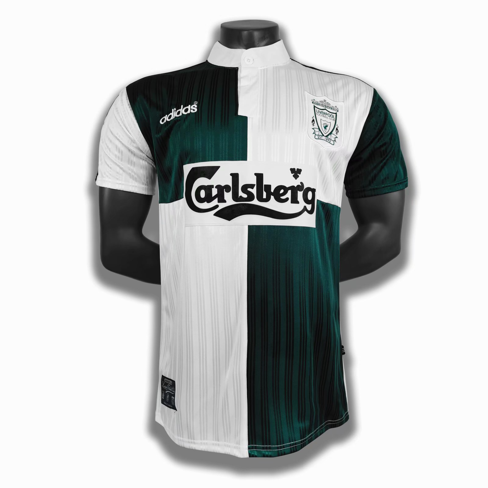 1995 Liverpool White Retro Jersey - leoleo123123