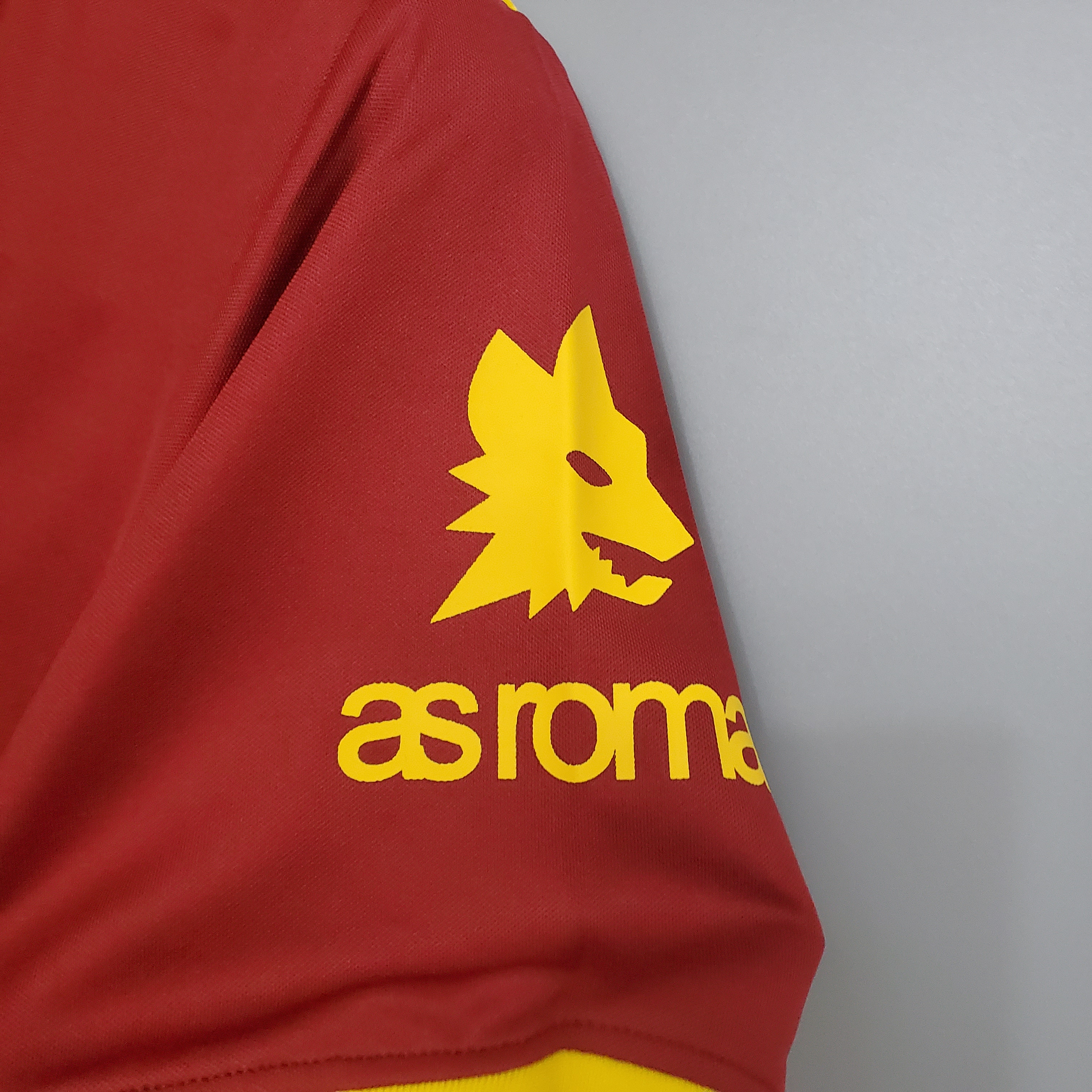 91/92 Roma Home Retro Jersey - leoleo123123