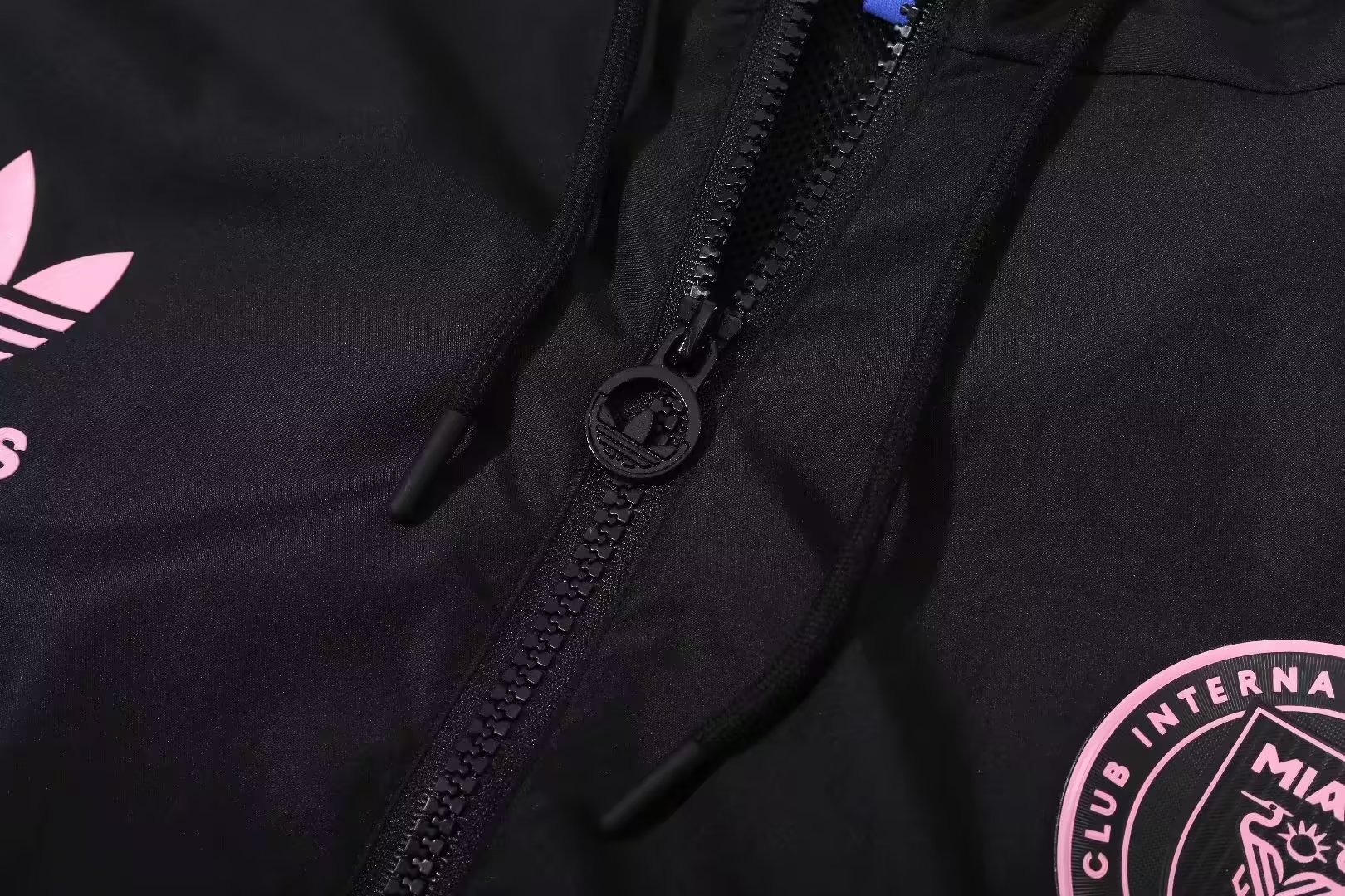 23/24 Miami Black Windbreaker Jacket 1:1 Quality - leoleo123123