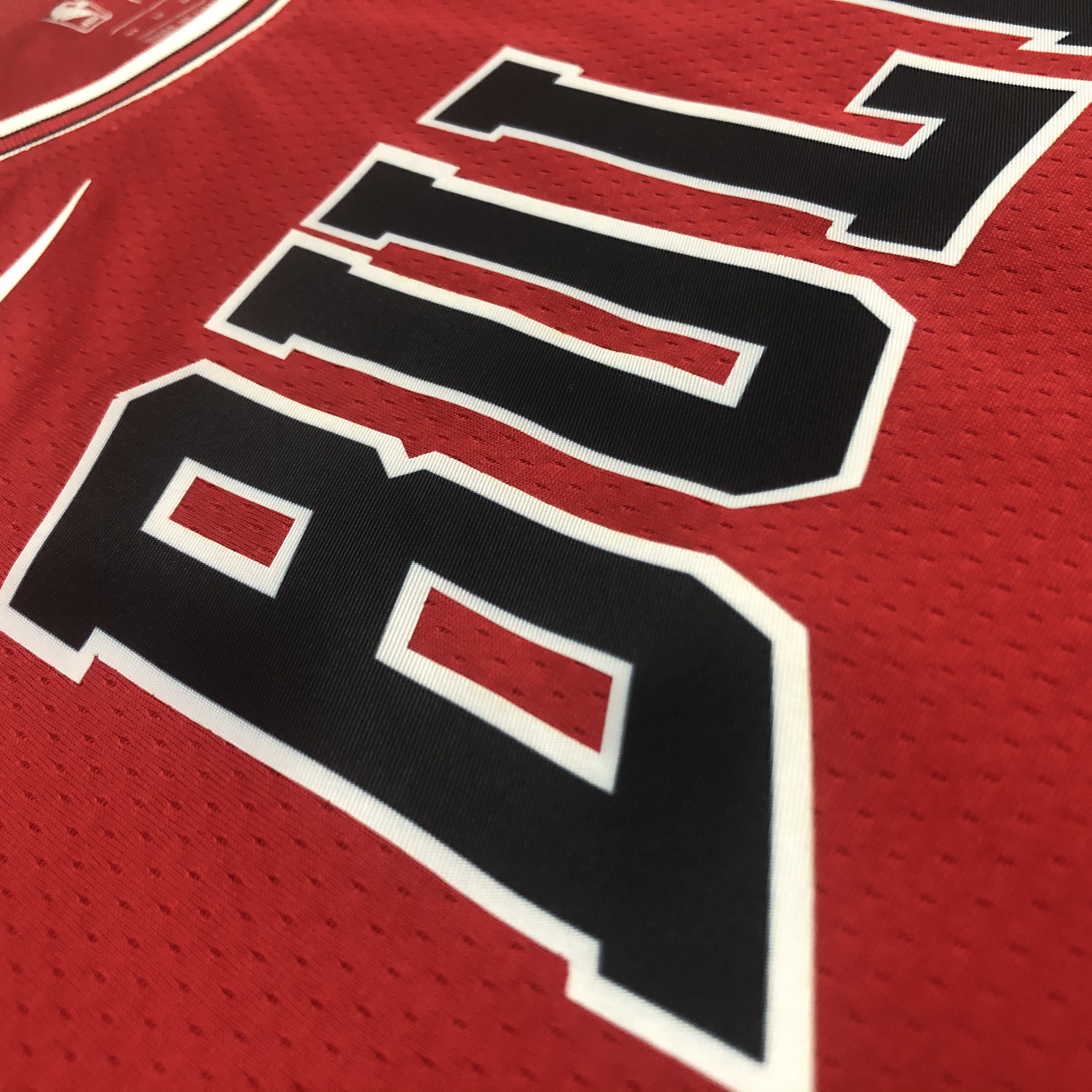 NBA Men Chicago Bulls Red #91 RODMAN Jersey High Quality Name and Number Print - leoleo123123