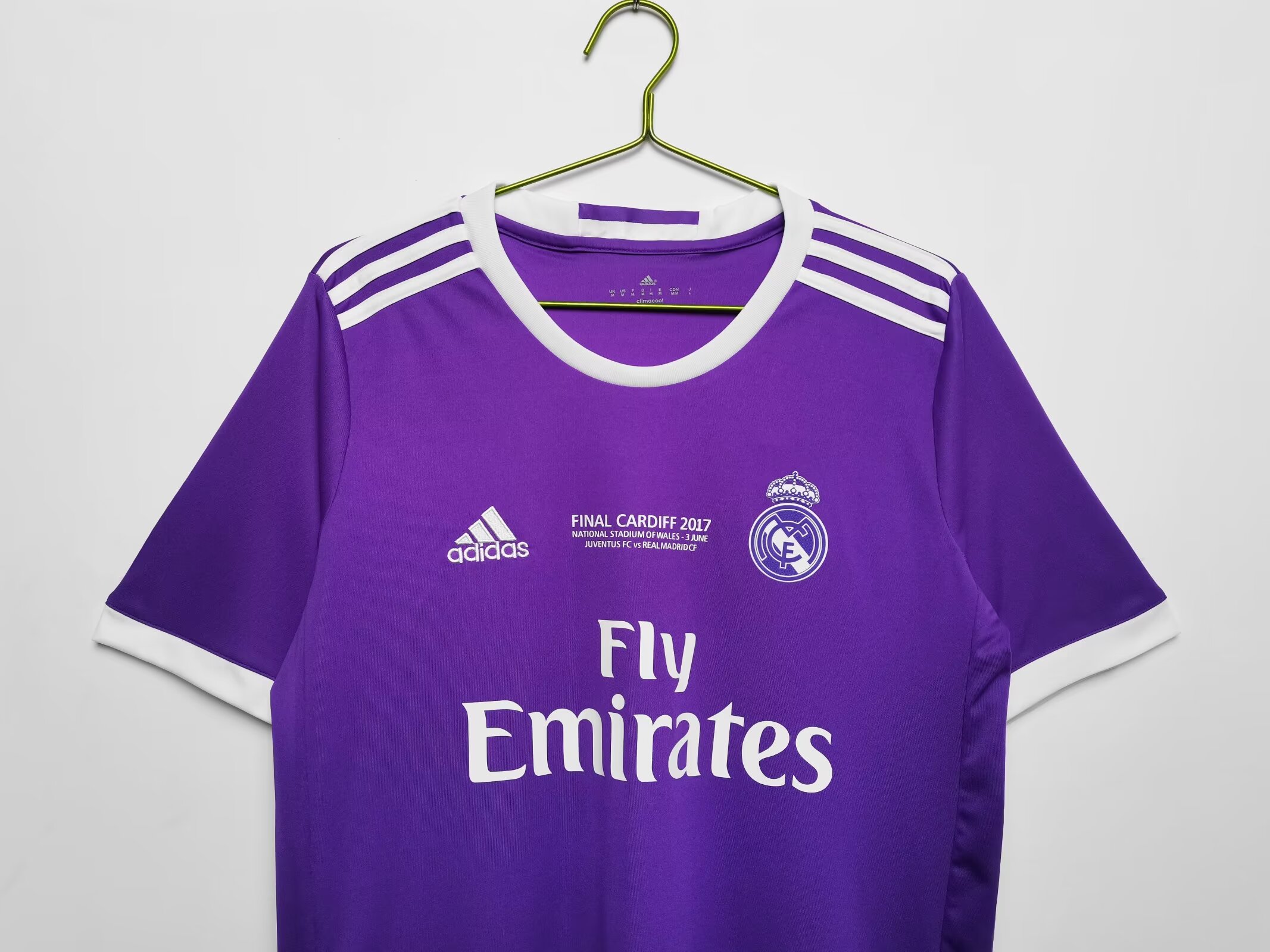 16/17 Real Madrid Away Retro Jersey With Finl Letters - leoleo123123