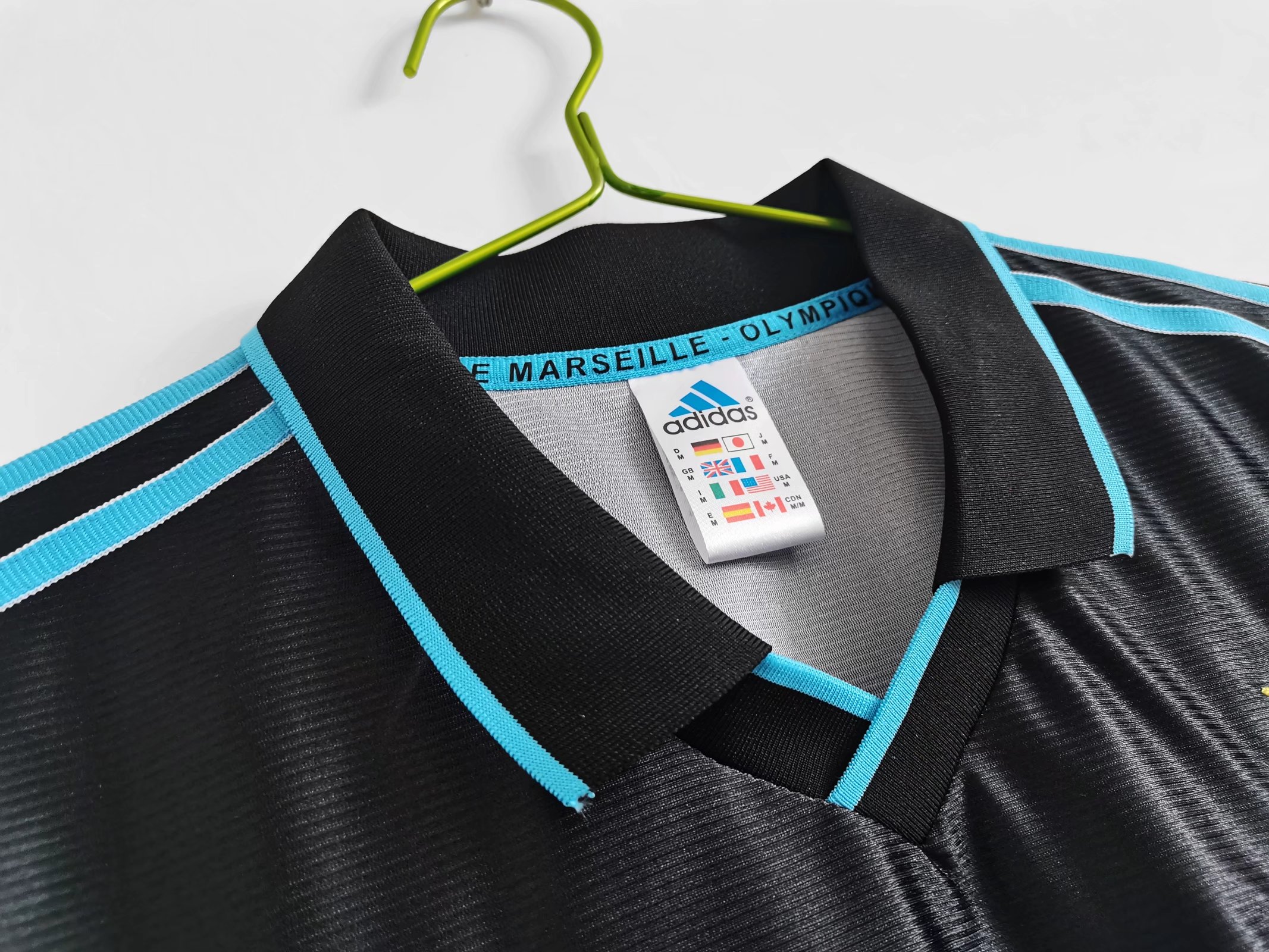 99/00 Marseille Third Retro Jersey - leoleo123123