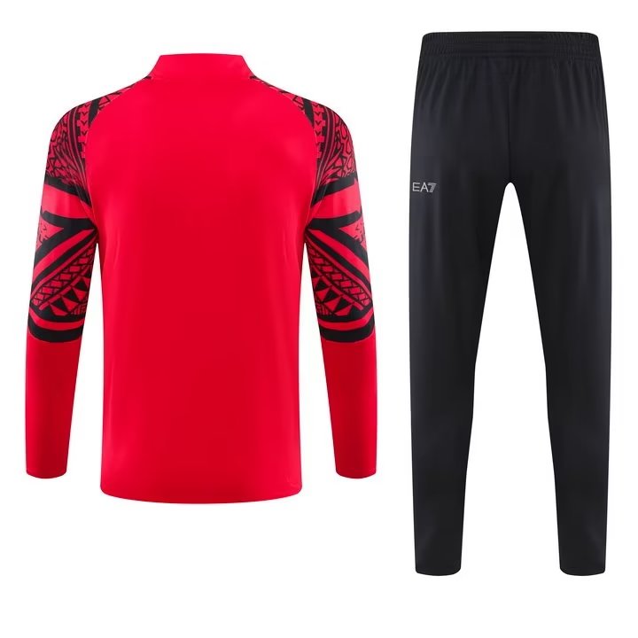 23/24 Napoli Red Sweater Tracksuit Thai Quality - leoleo123123