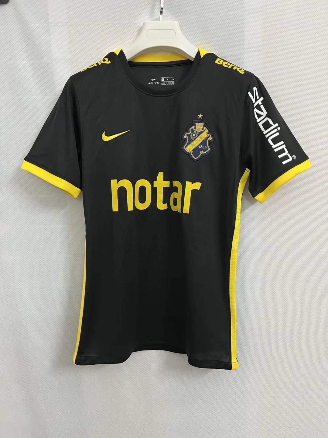 22/23 AIK Royal Edition Black Soccer Jersey - leoleo123123