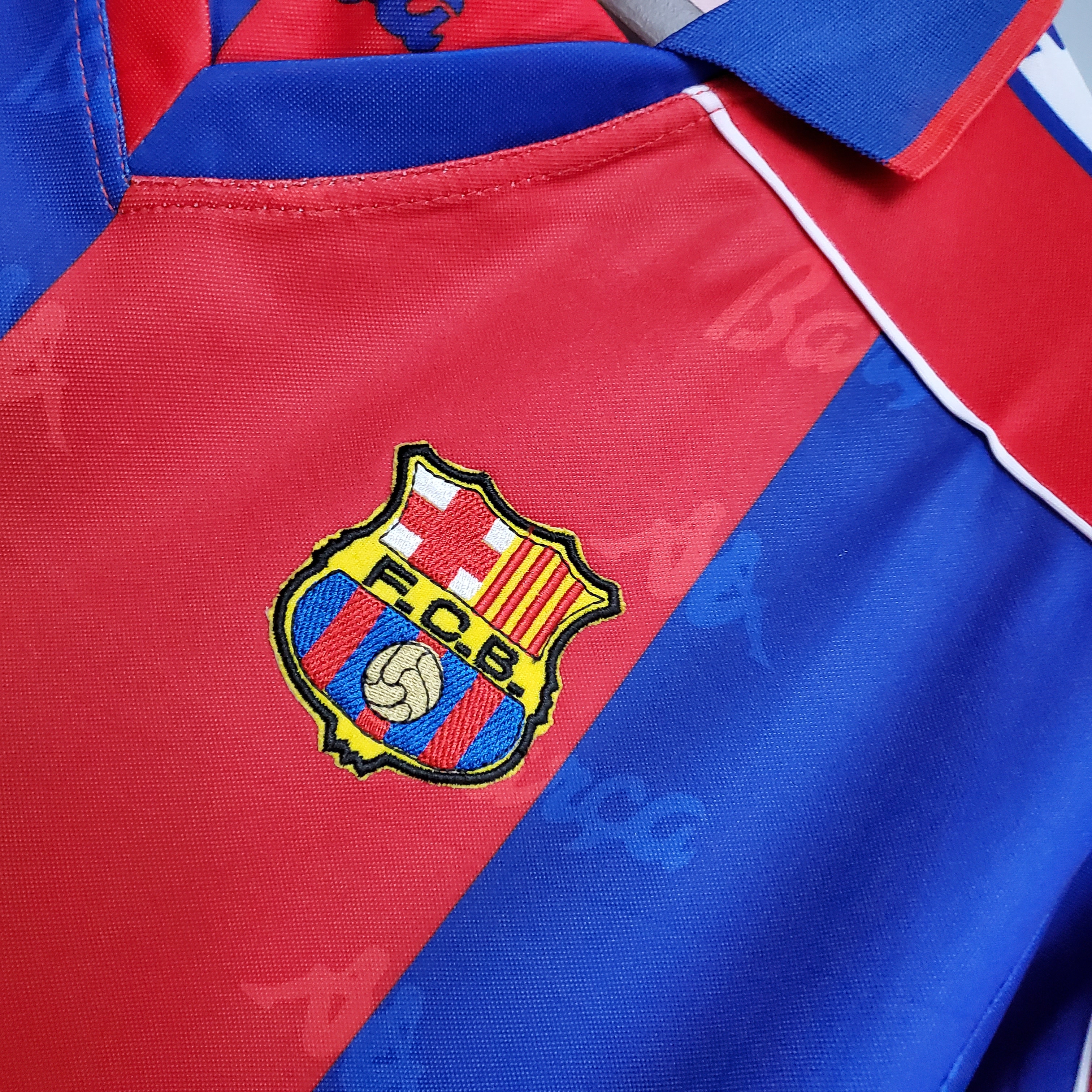 92-95 Barcelona Home Retro Jersey - leoleo123123