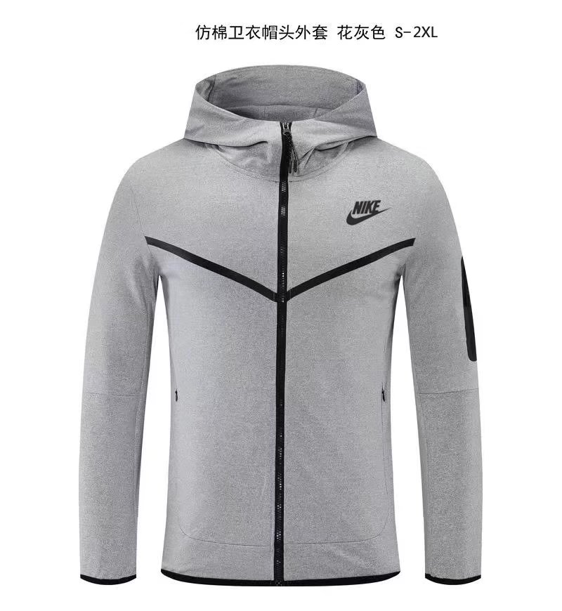 21/22 Nike Hoody Grey Color Thai Quality - leoleo123123