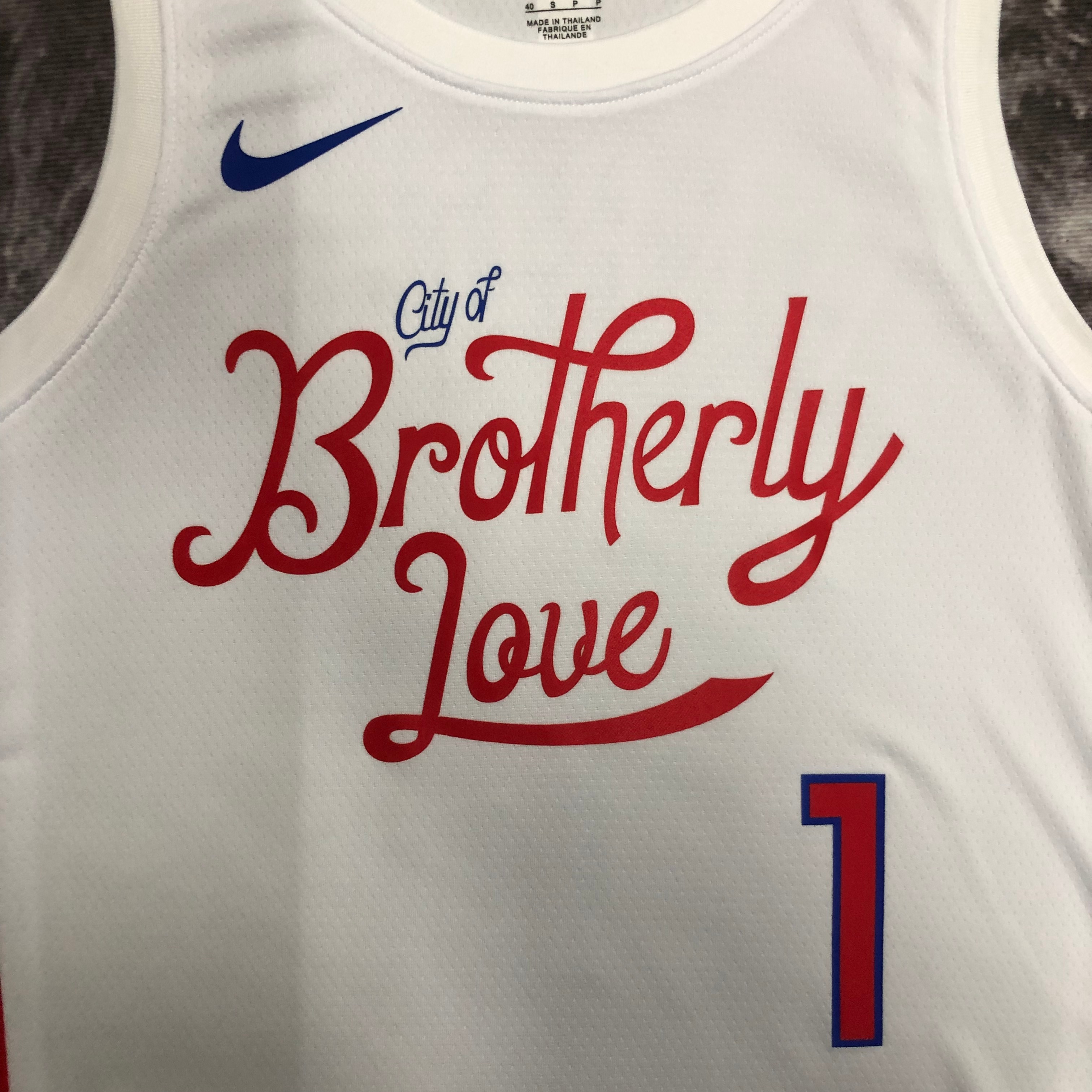 NBA Men Season 2023 Philadelphia 76ers White #1 HARDEN Jersey High Quality Name and Number Print - leoleo123123