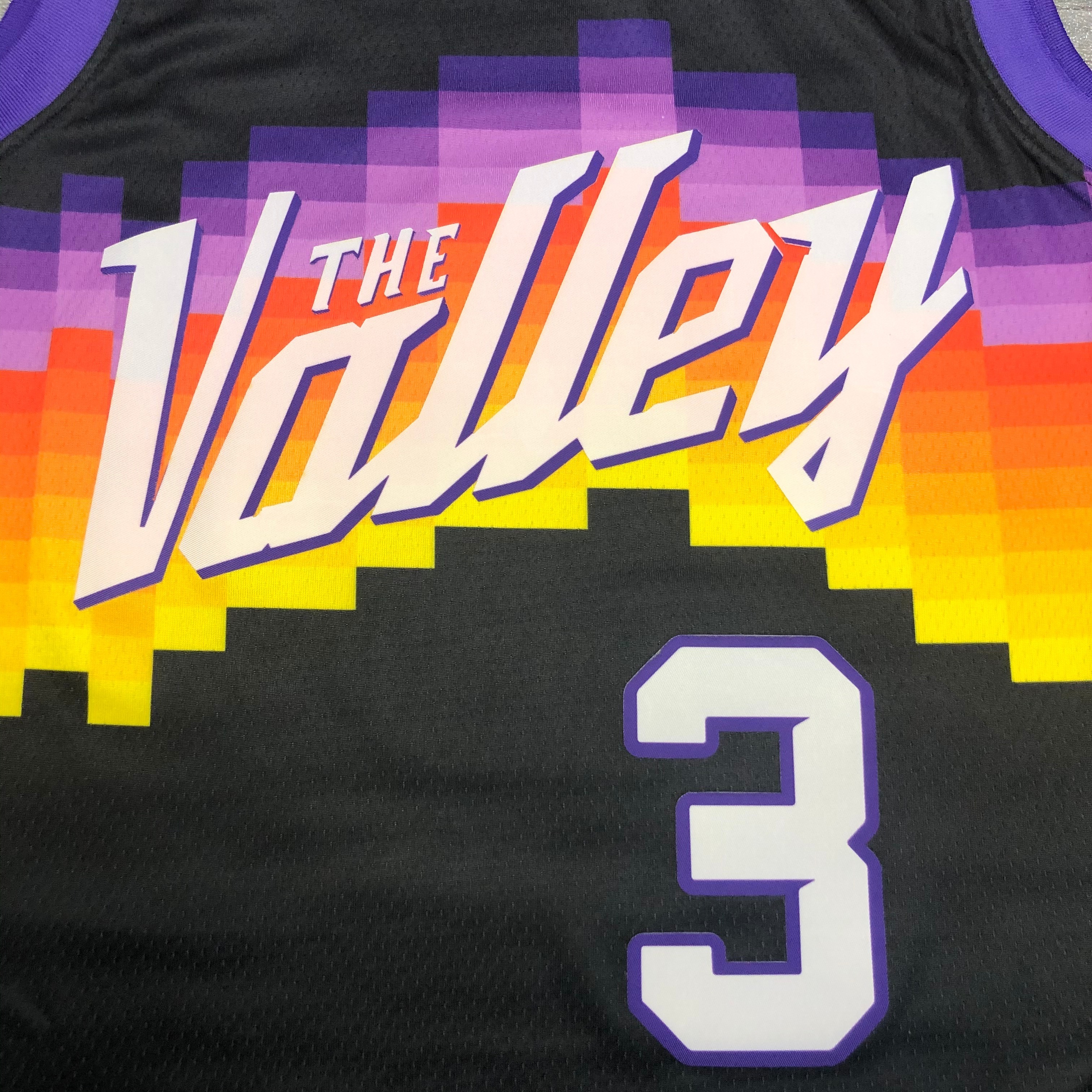 NBA Season 20-21 Men Phoenix Suns Black #3 PAUL Jersey High Quality Name and Number Print - leoleo123123