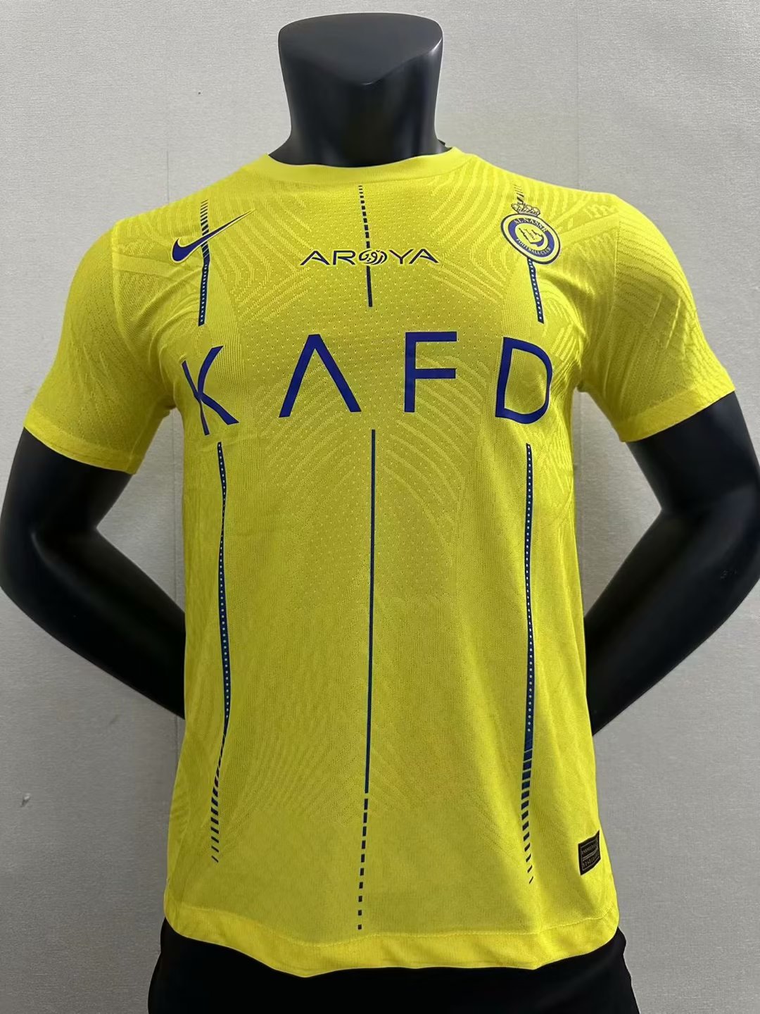 23/24 Al Nassr Home Player Version Soccer Jersey - leoleo123123