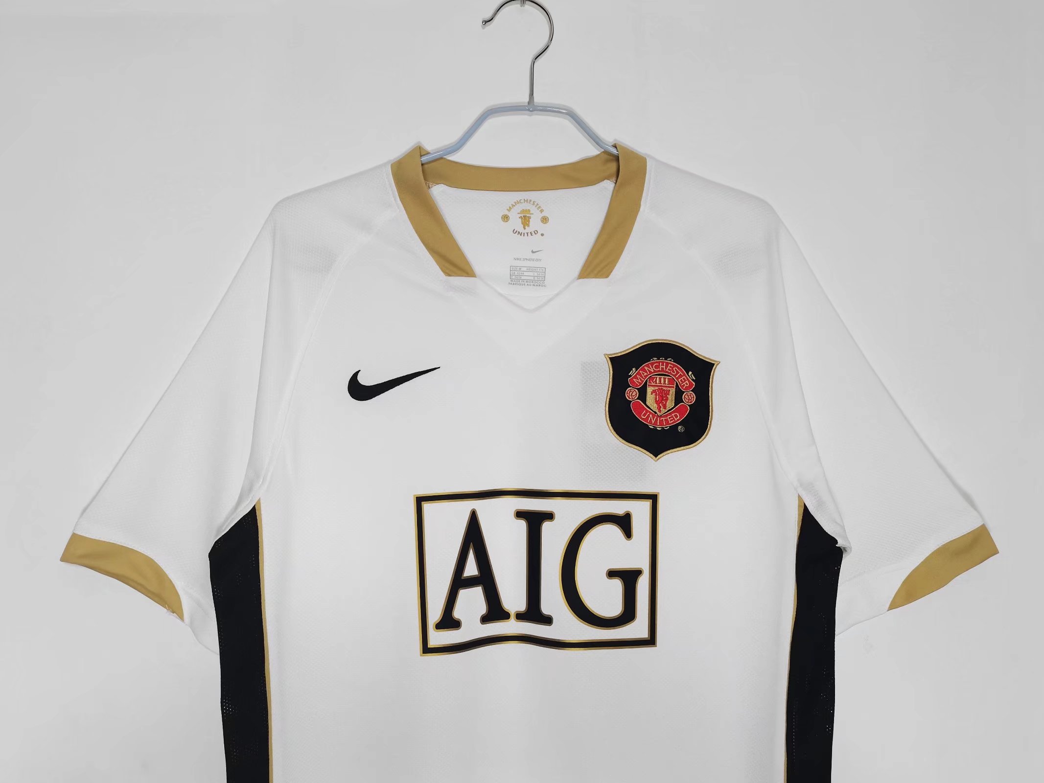 06-07 Man United White Retro Jersey - leoleo123123