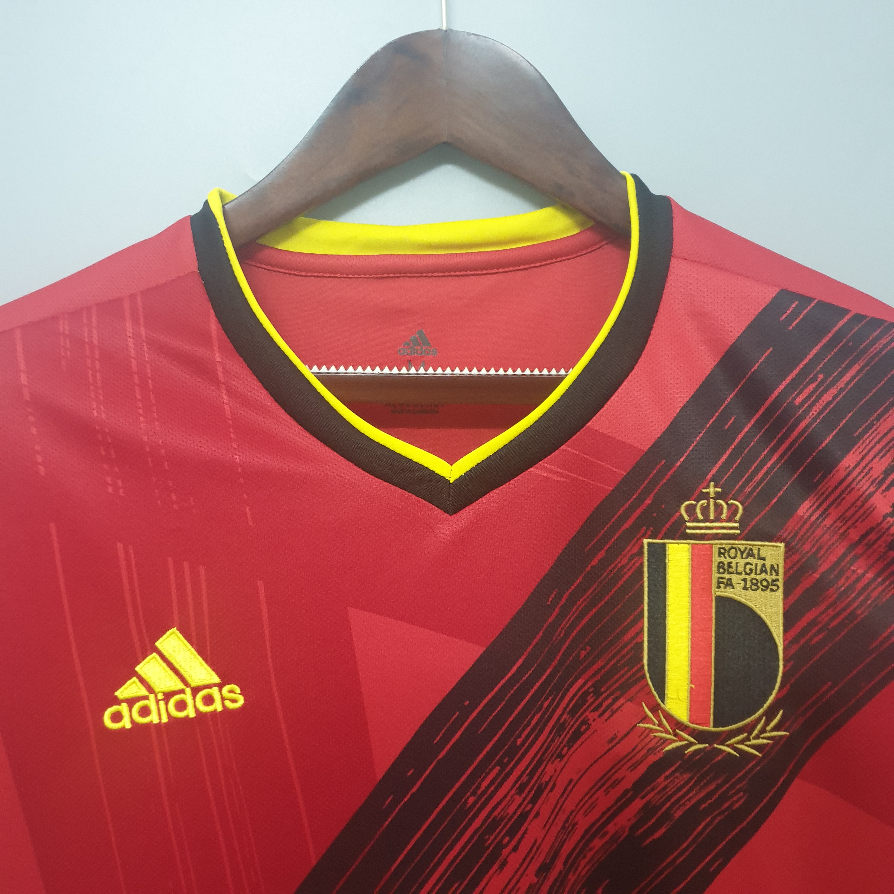 2020 Belgium Home Soccer Jersey Fans Version 1:1 Quality - leoleo123123