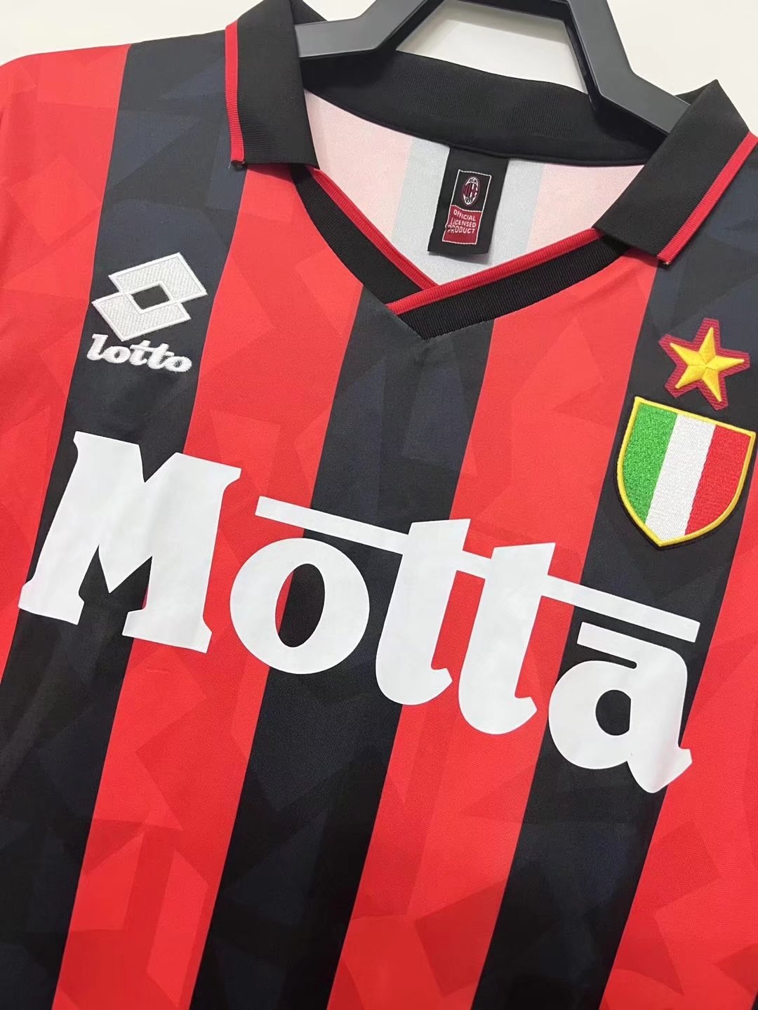 93-94 AC Milan Home Retro Jersey - leoleo123123